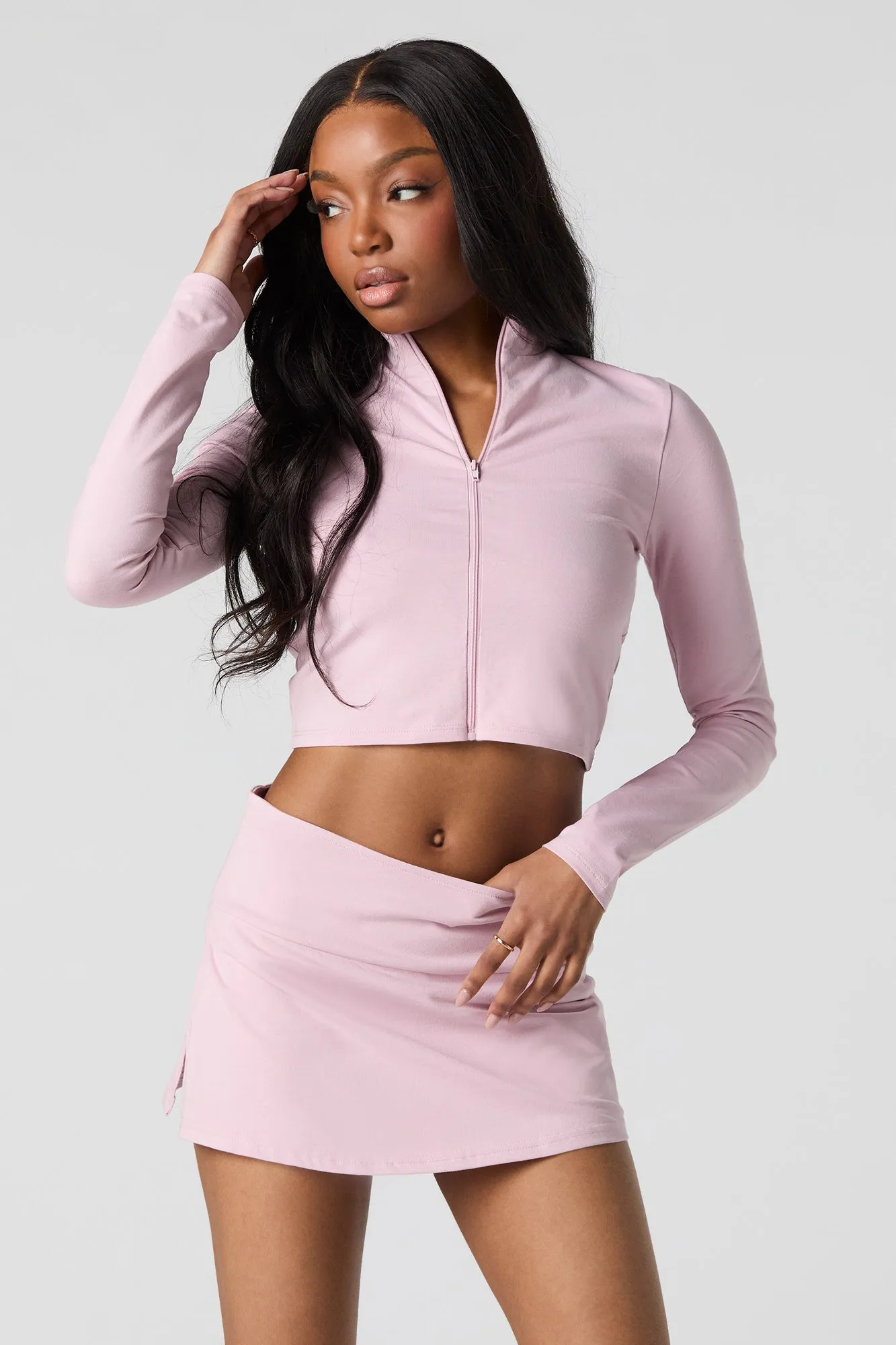 Active Slit Mini Skort