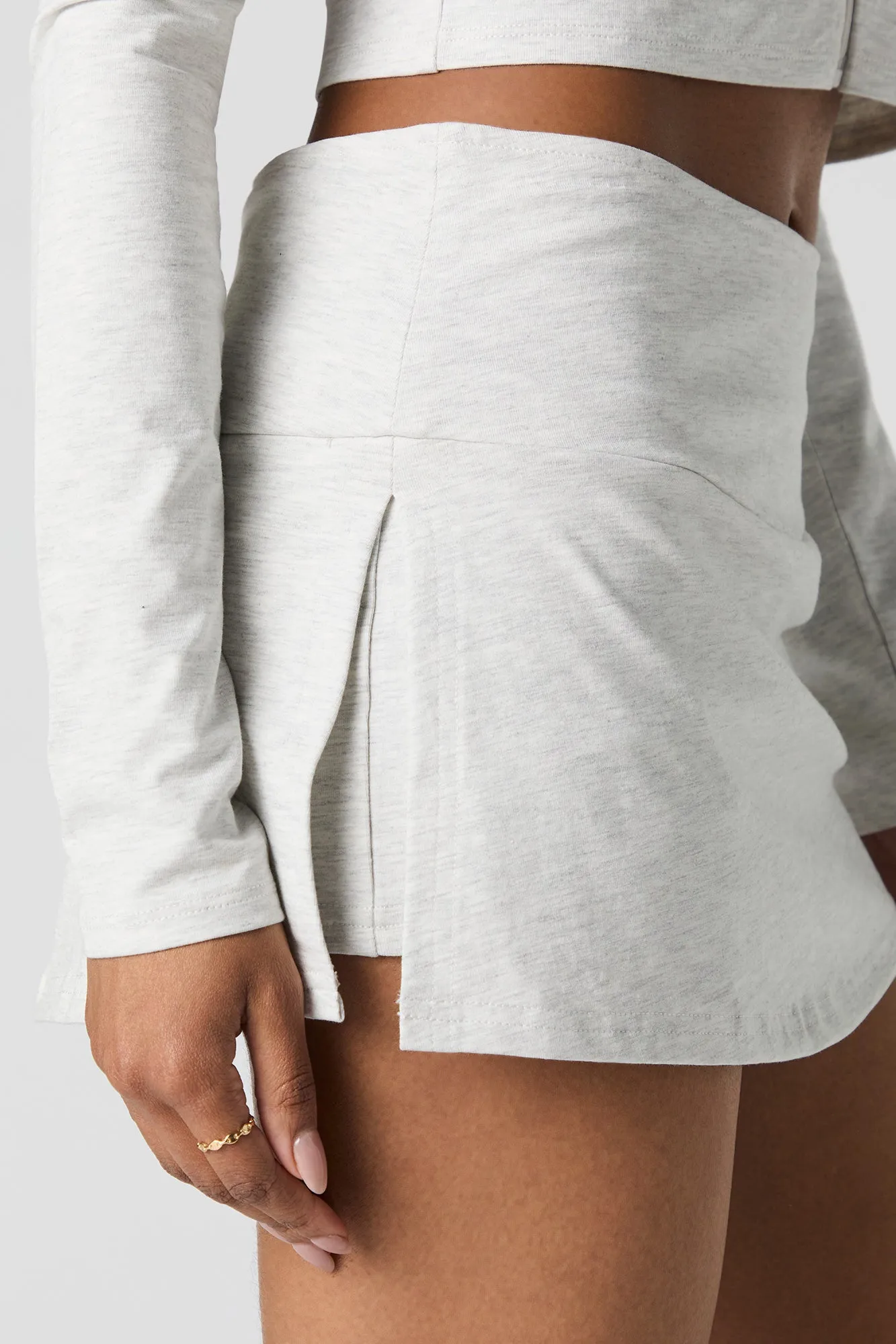 Active Slit Mini Skort