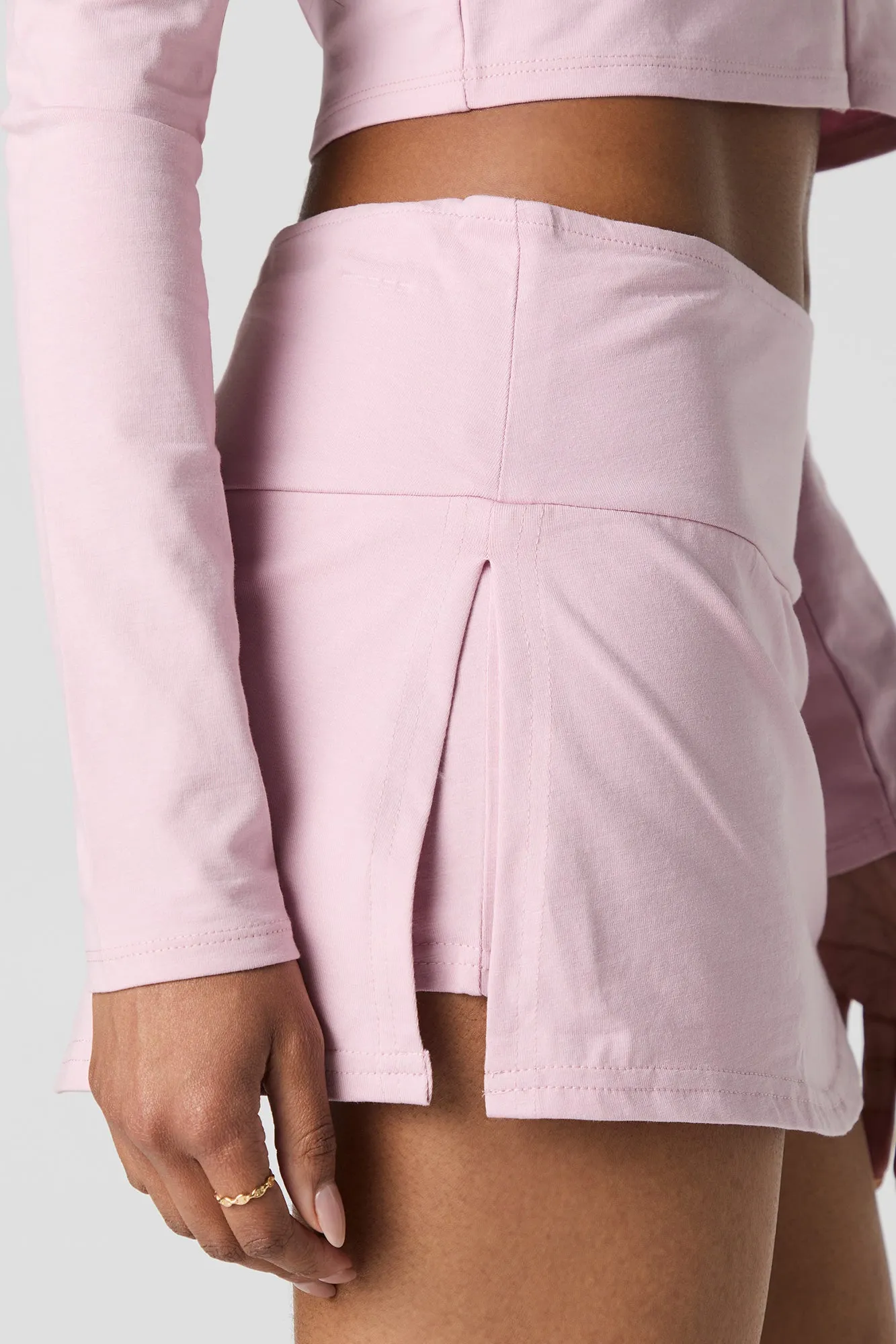 Active Slit Mini Skort