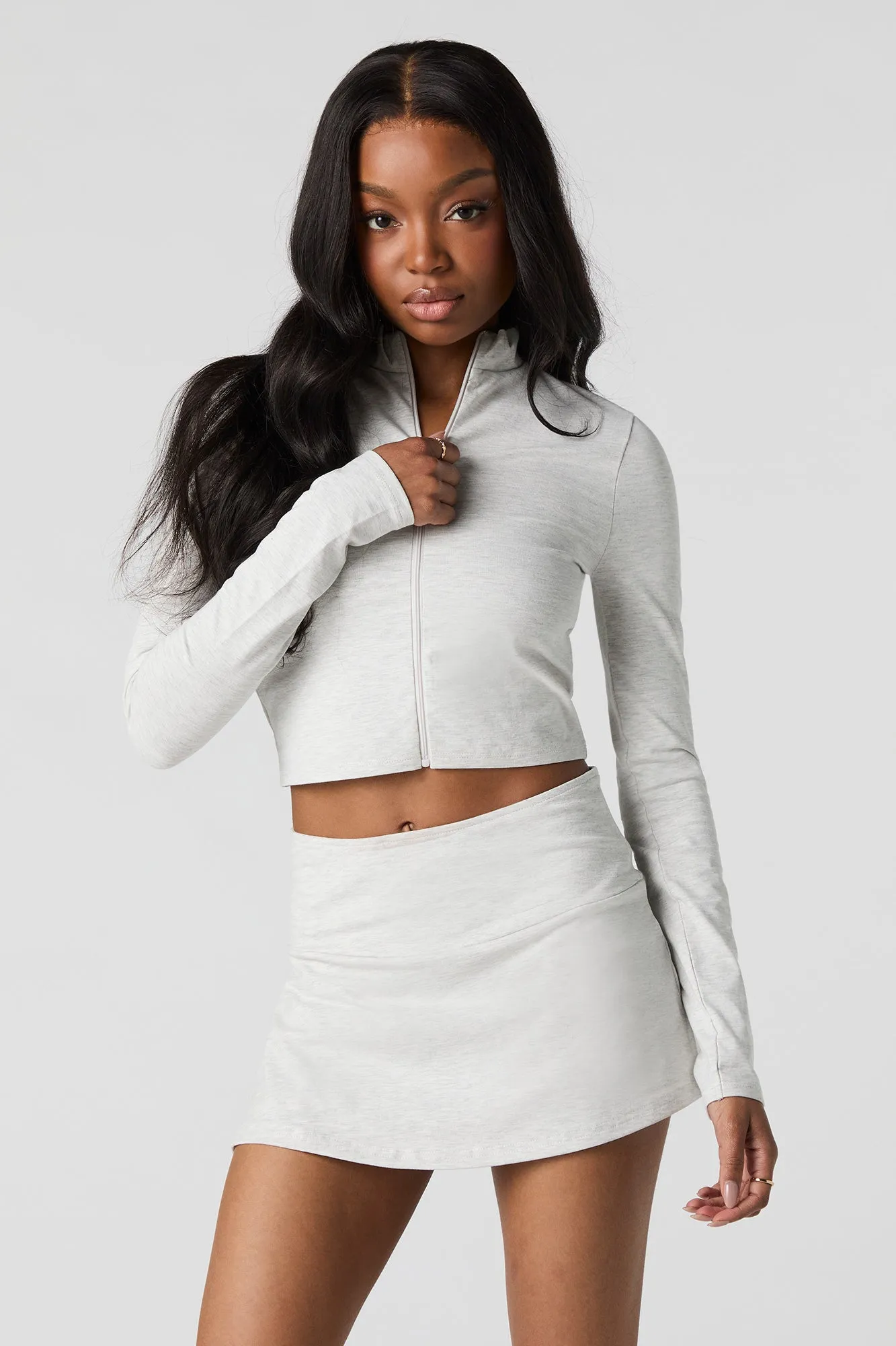 Active Slit Mini Skort