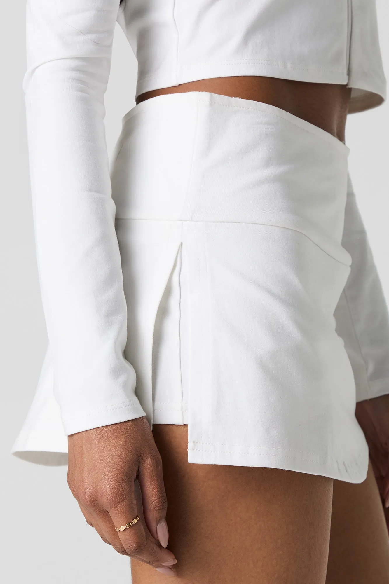 Active Slit Mini Skort