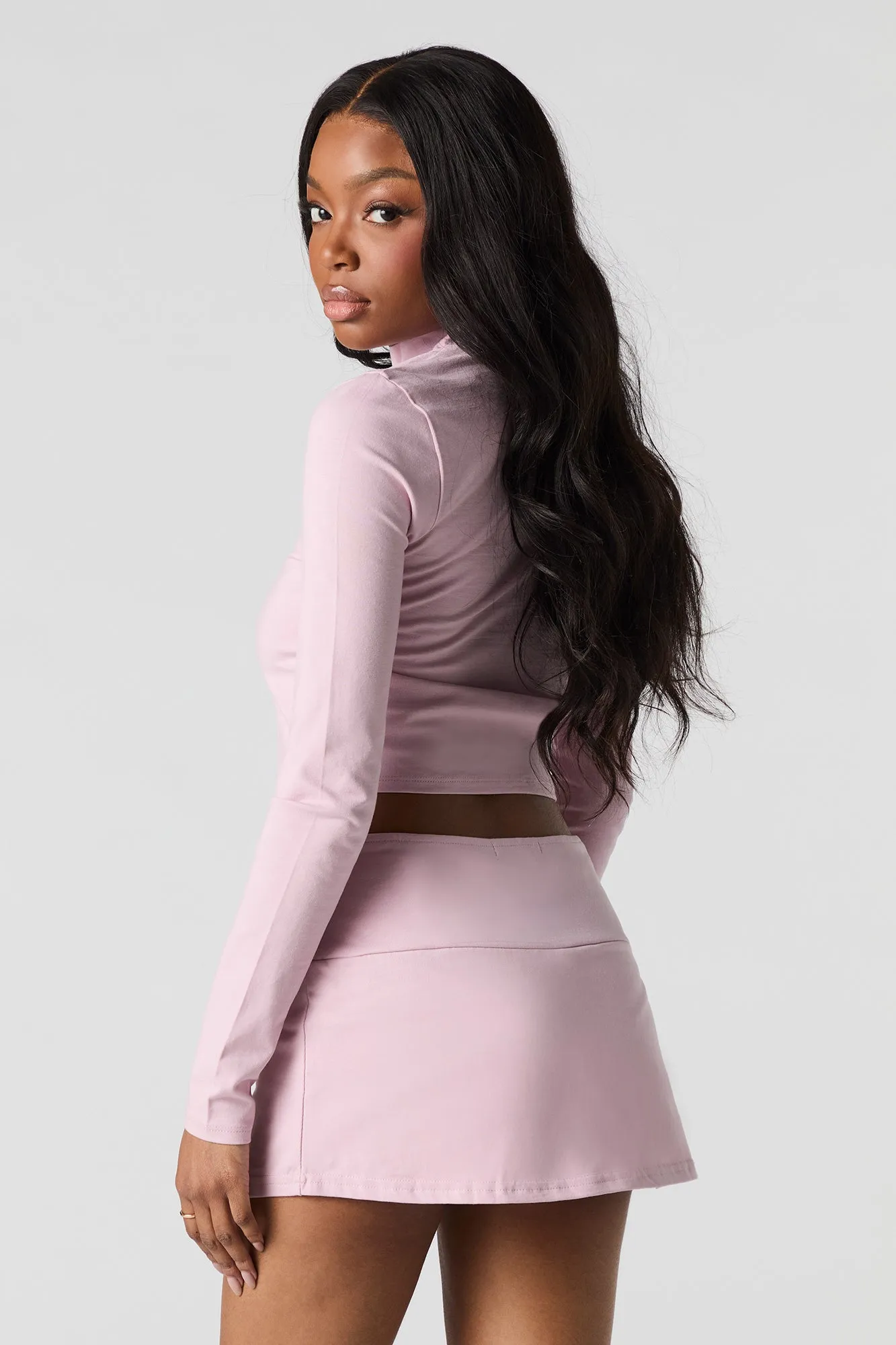 Active Slit Mini Skort