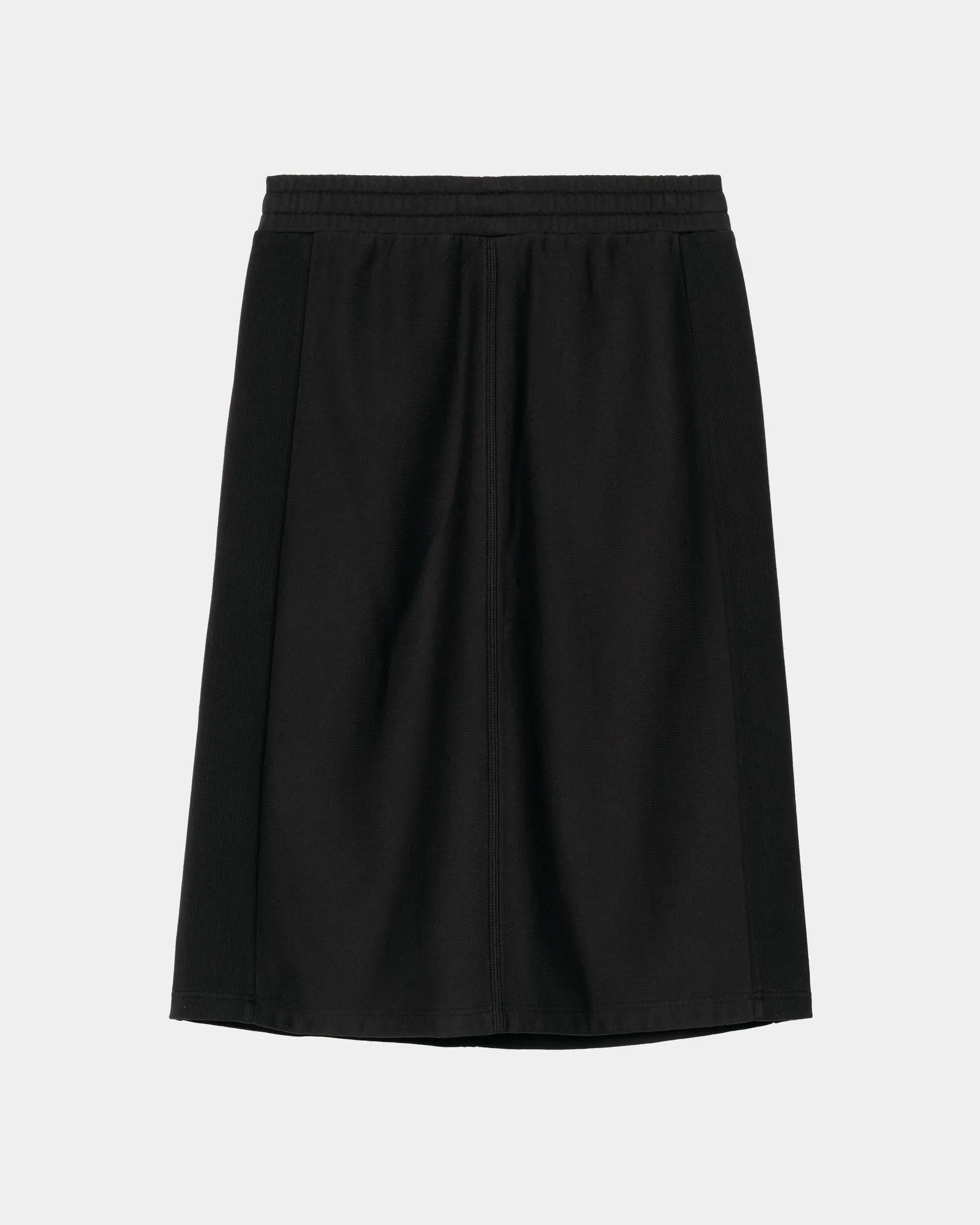 American Script Sweat Skirt | Black