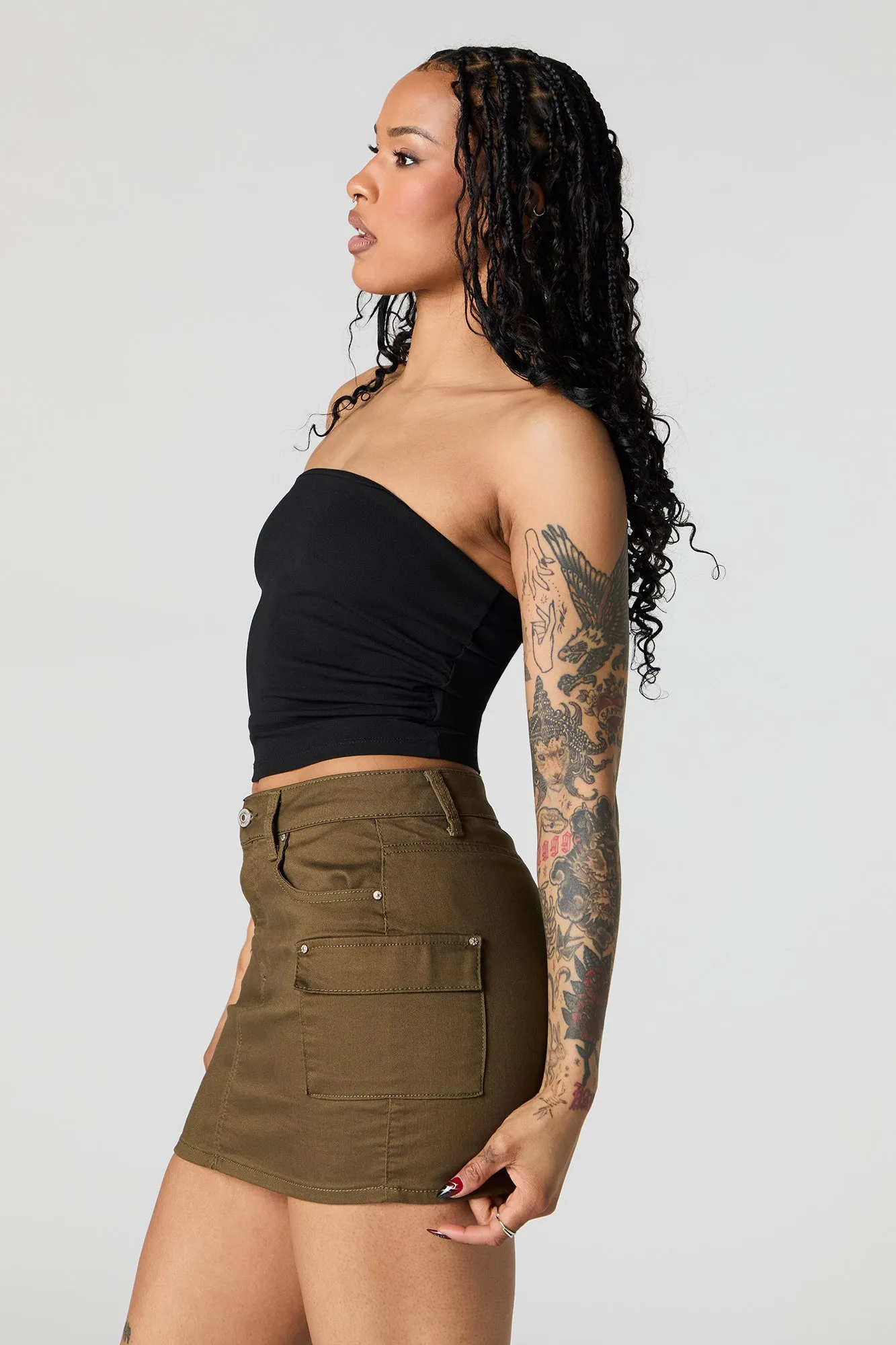 Cargo Mini Skirt