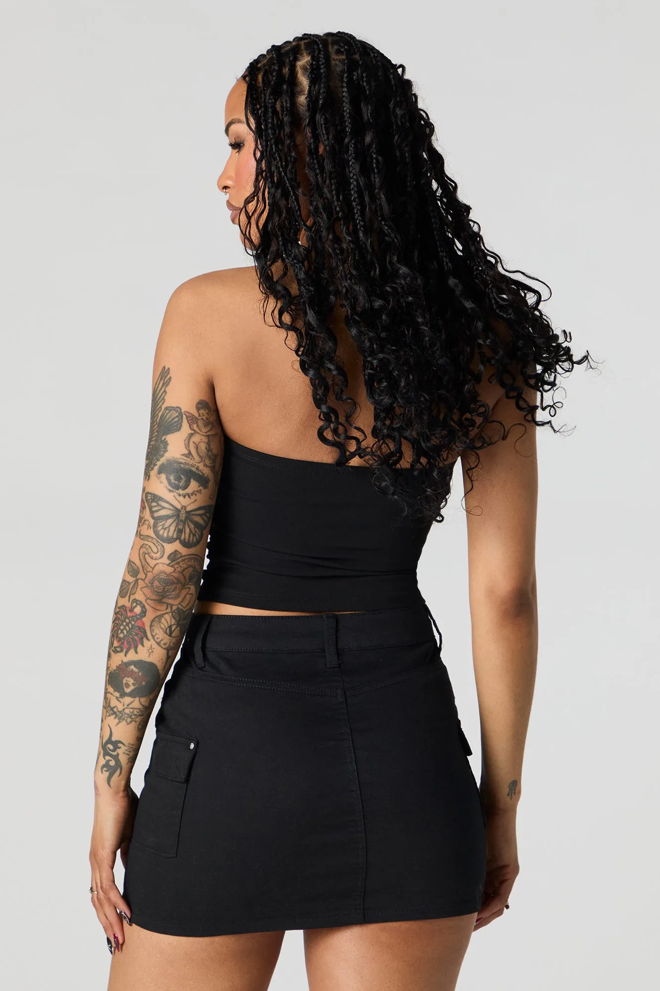 Cargo Mini Skirt