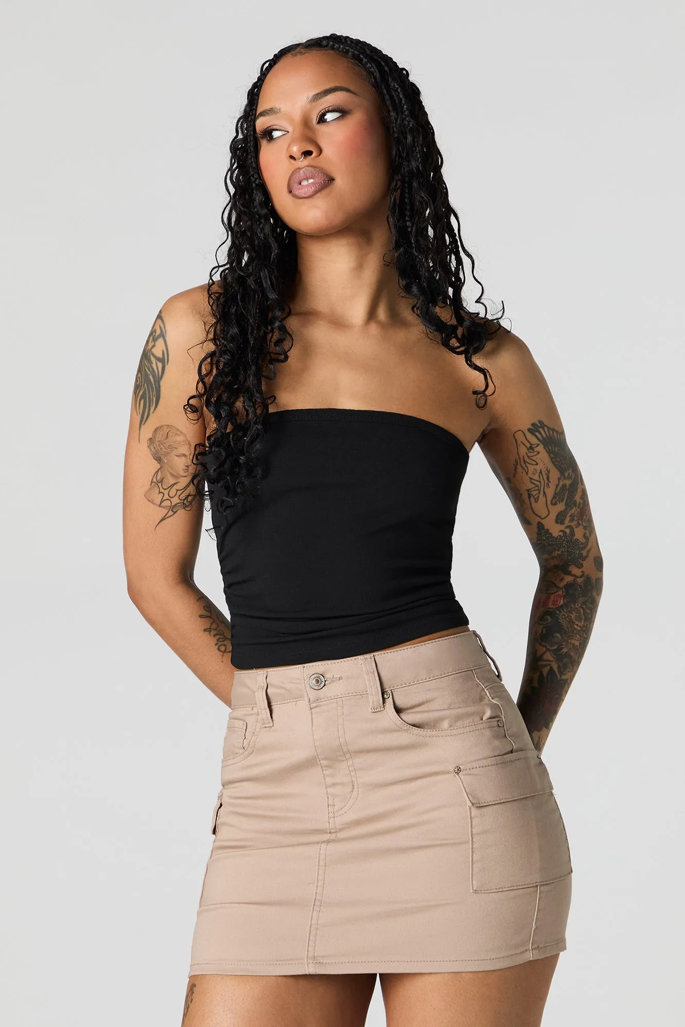 Cargo Mini Skirt