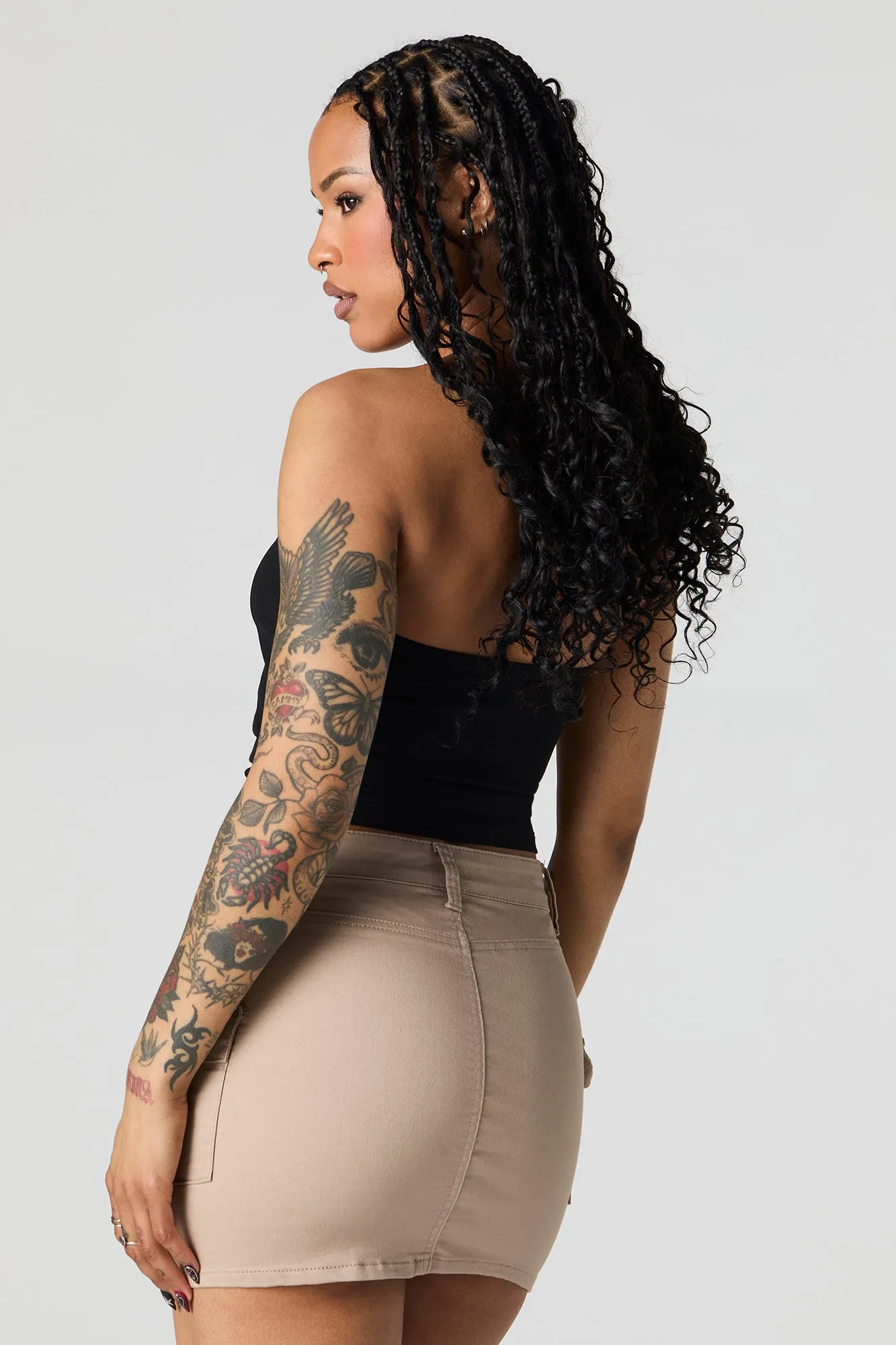 Cargo Mini Skirt