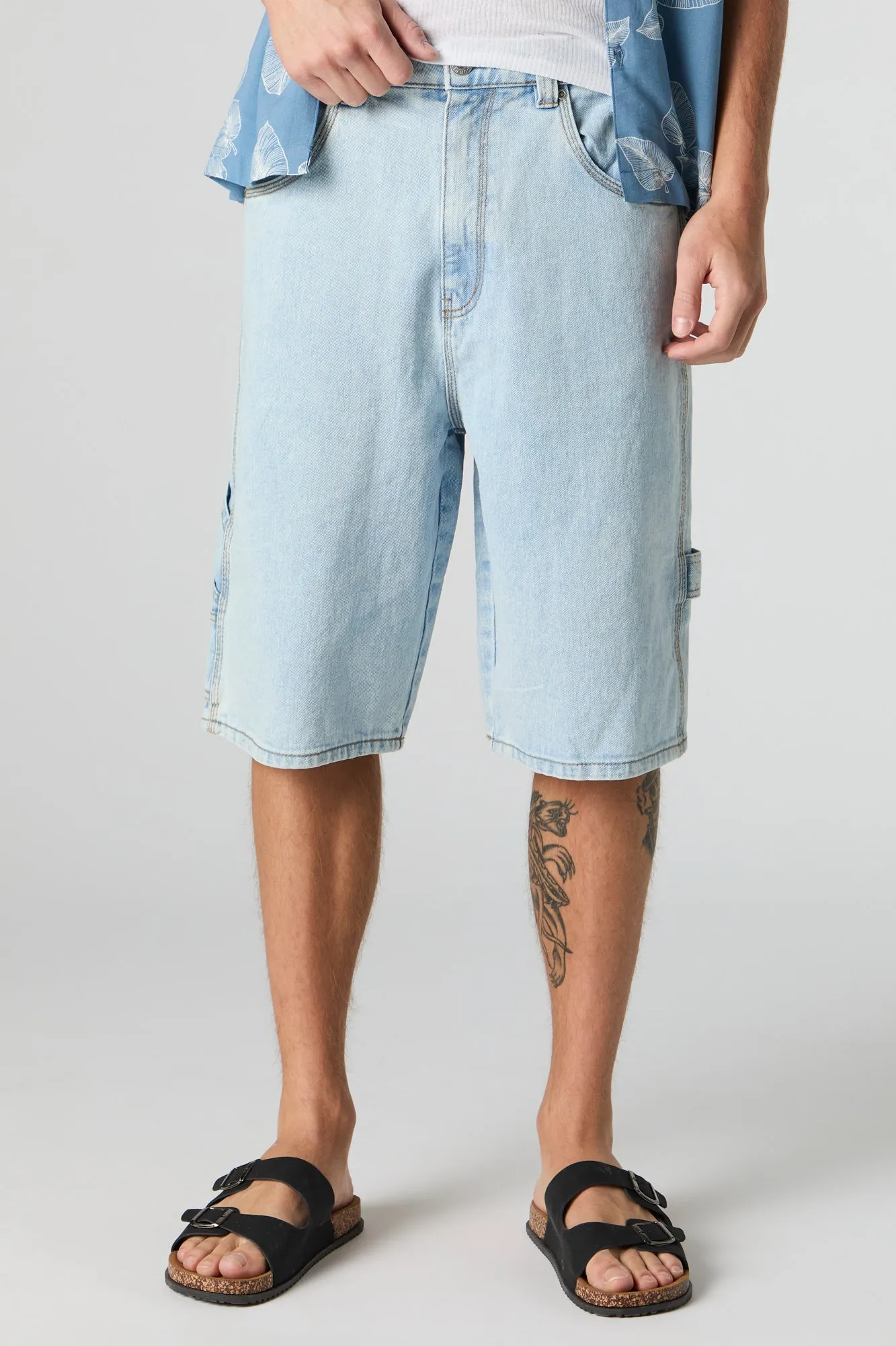 Denim Carpenter Jort