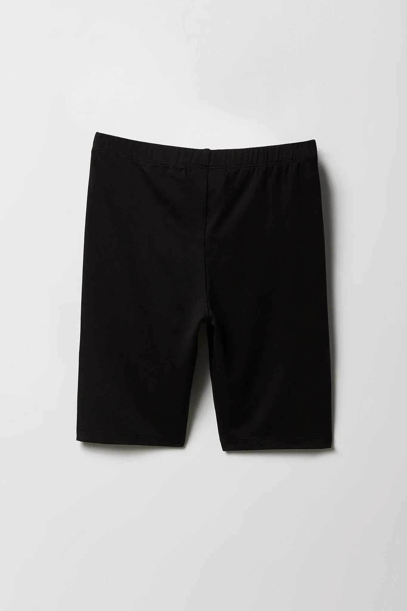 Ensemble avec short de cycliste uni et imprimé pour fille