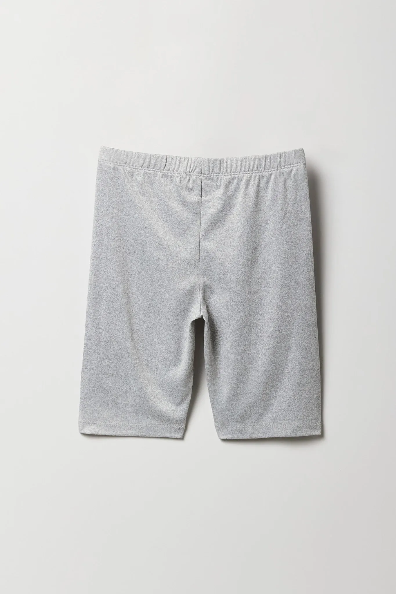 Ensemble avec short de cycliste uni et imprimé pour fille