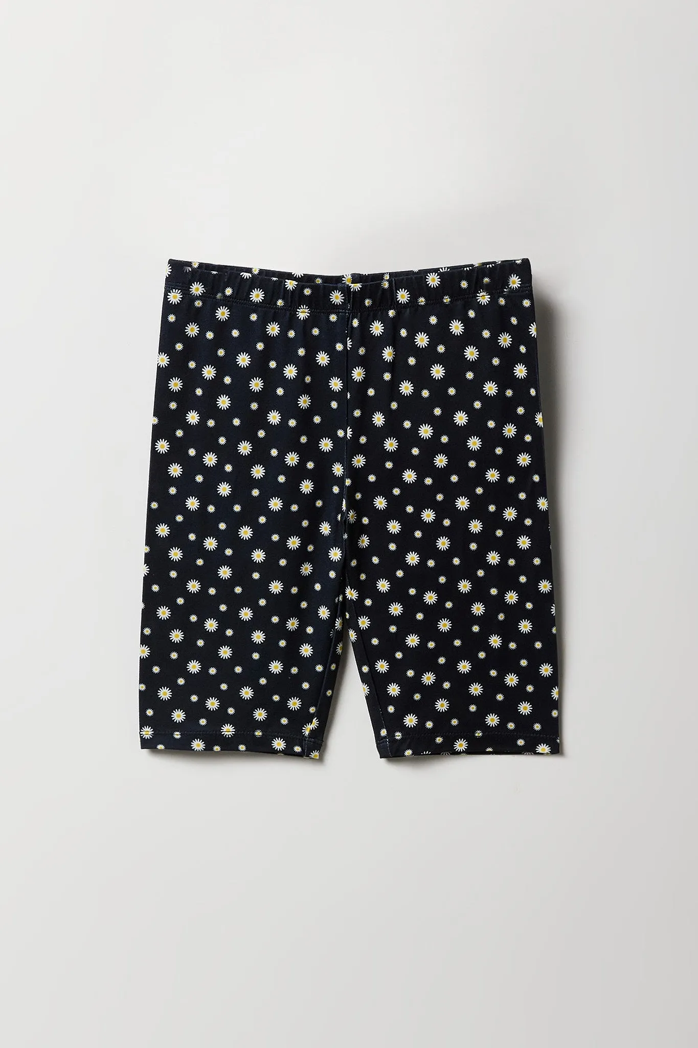 Ensemble avec short de cycliste uni et imprimé pour fille