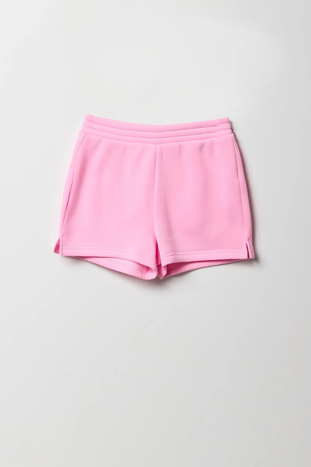 Ensemble deux pièces chandail et short en molleton pour filles