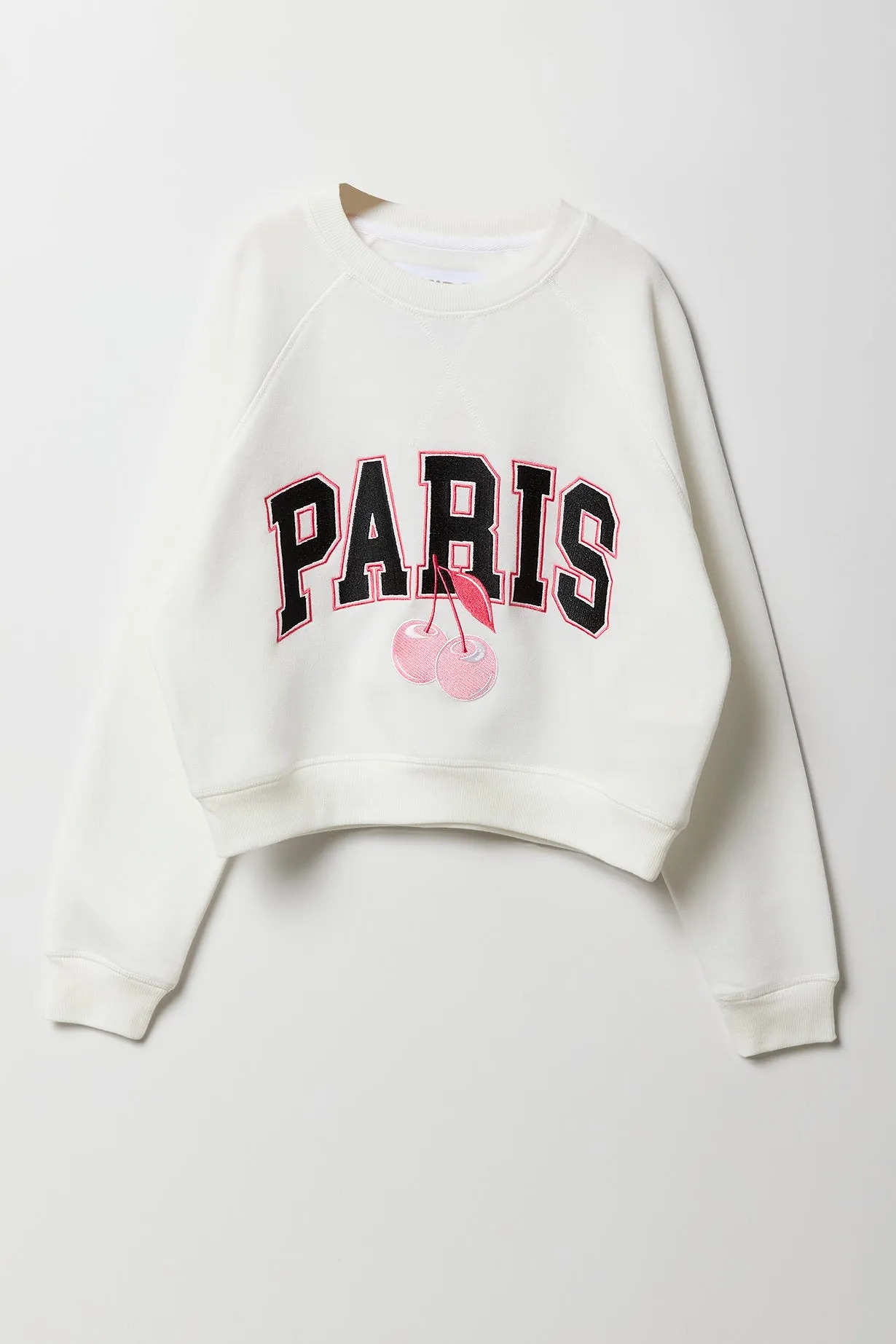 Ensemble deux pièces chandail et short en molleton pour filles