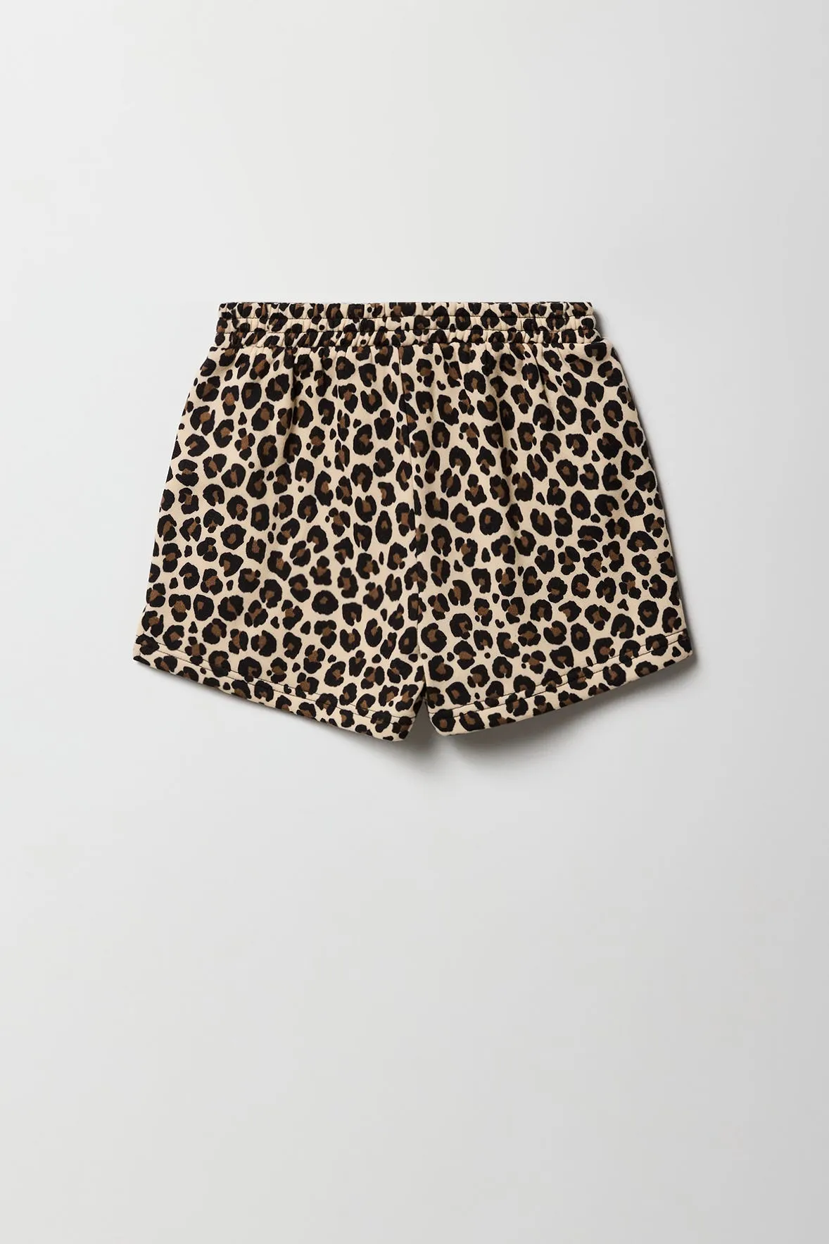 Ensemble deux pièces chandail et short en molleton pour filles