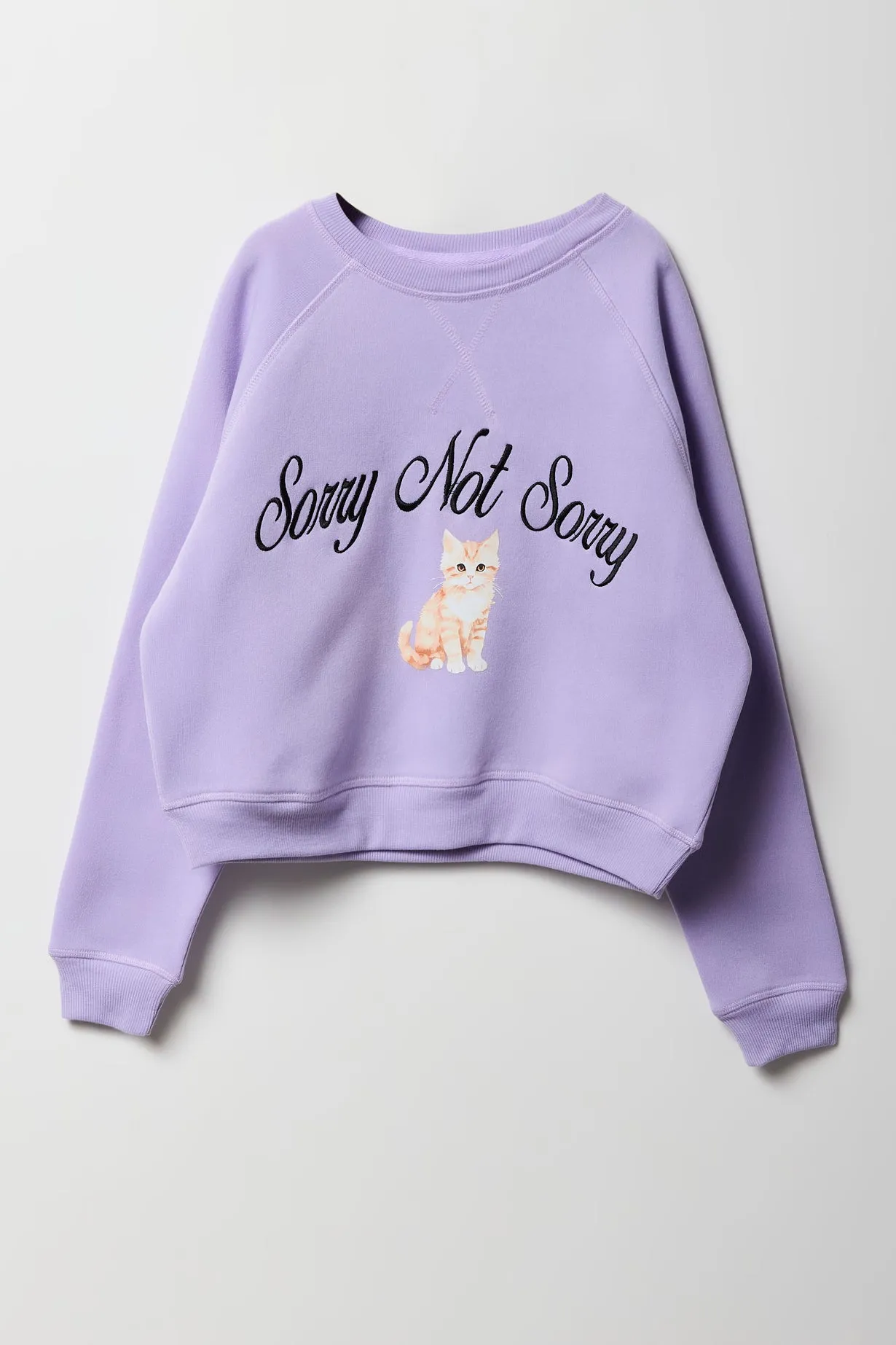 Ensemble deux pièces chandail et short en molleton pour filles