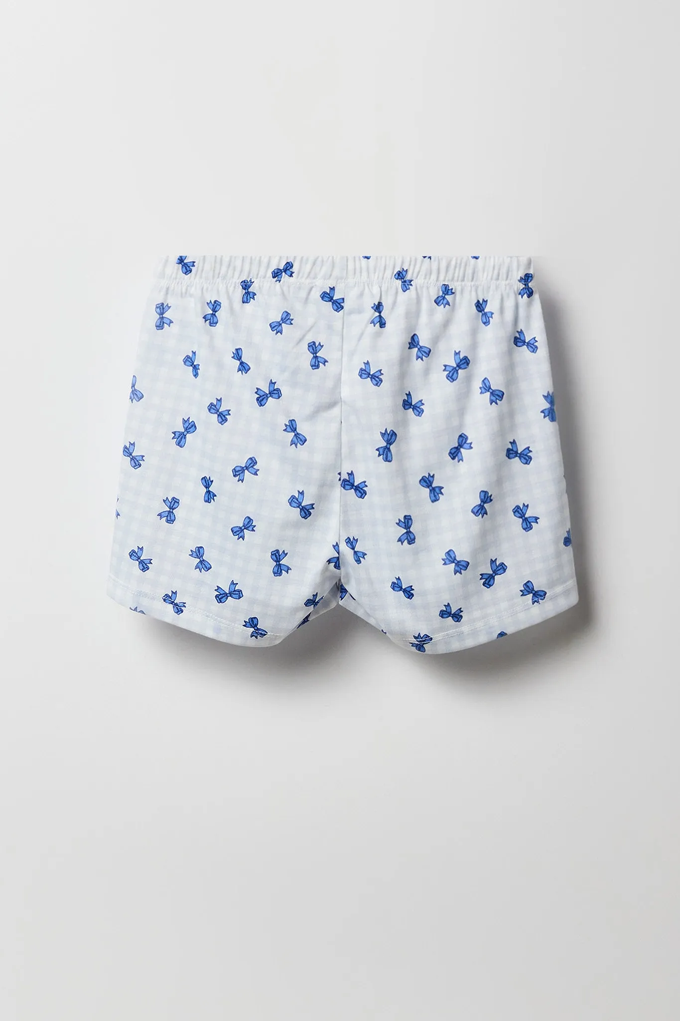 Ensemble-pyjama deux pièces short et haut boutonné pour filles