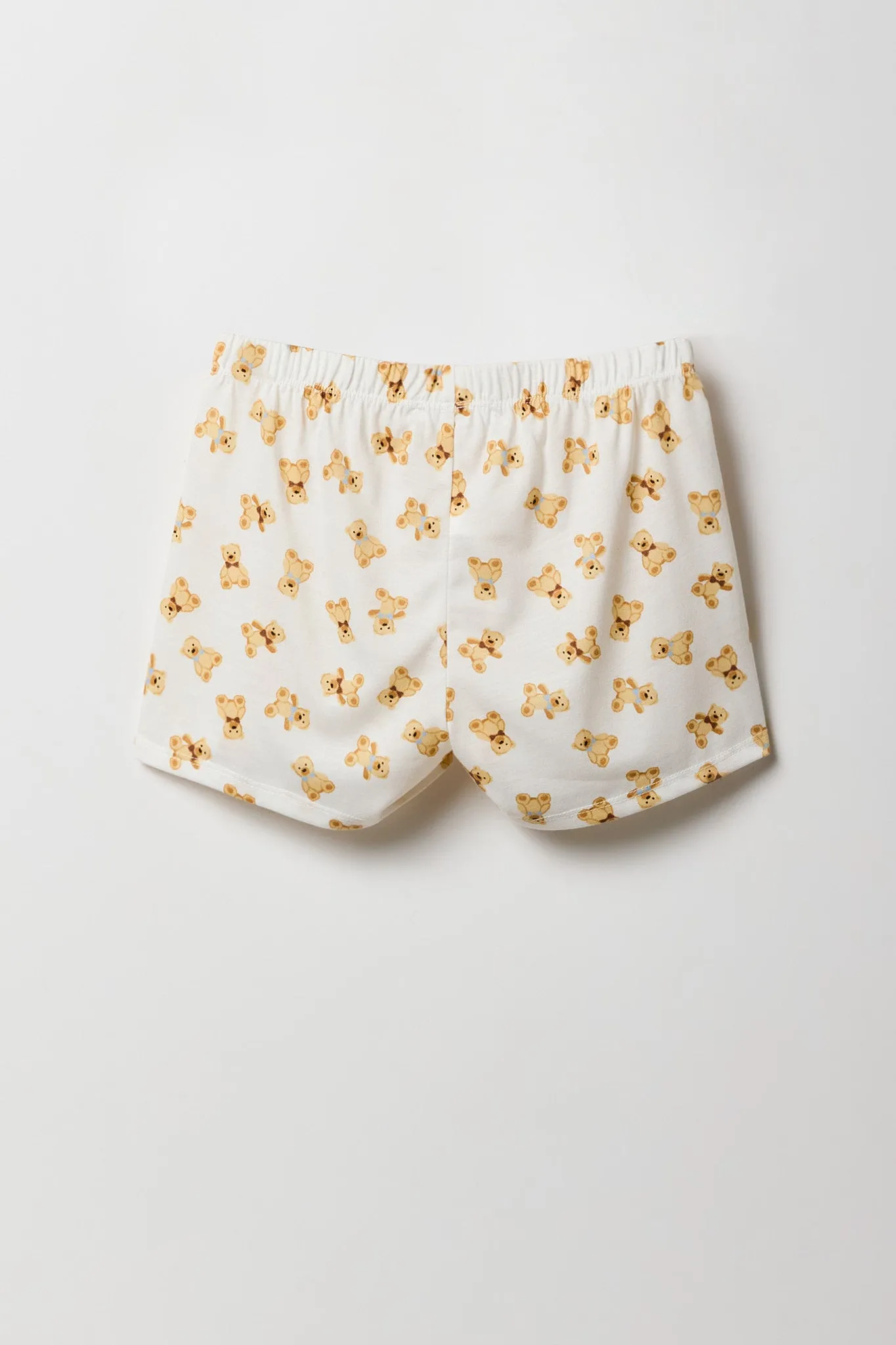 Ensemble-pyjama deux pièces short et haut boutonné pour filles