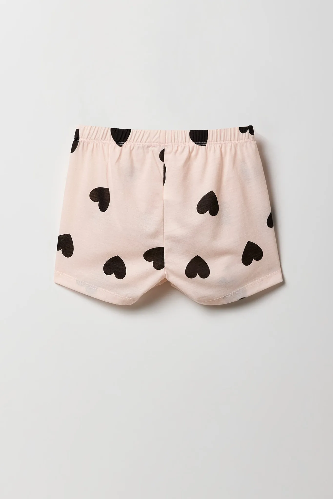 Ensemble-pyjama deux pièces short et haut boutonné pour filles