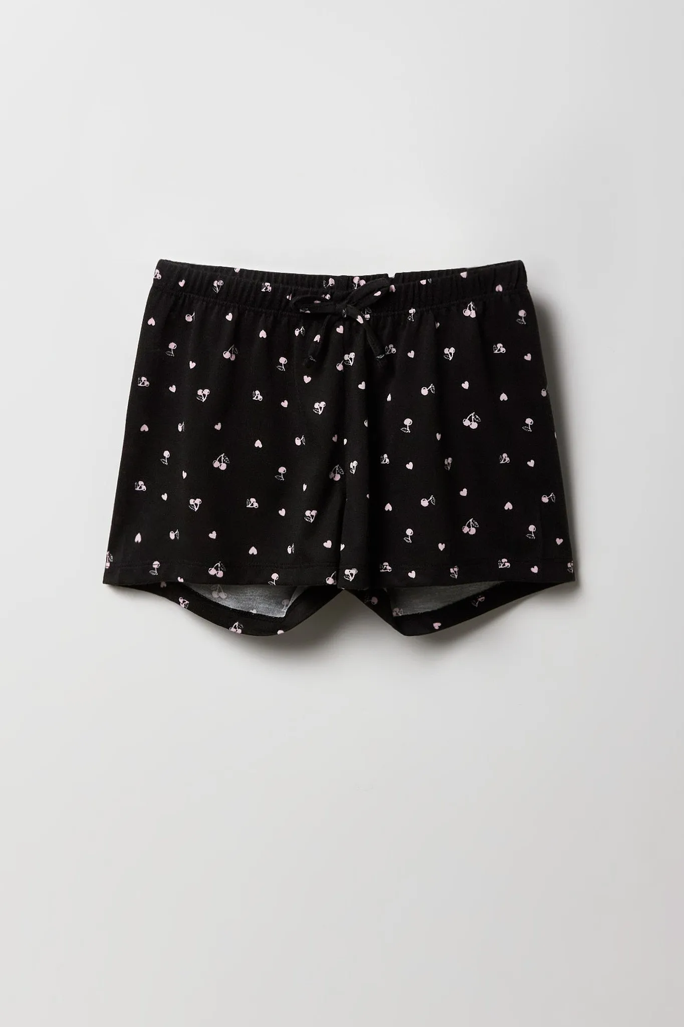 Ensemble-pyjama deux pièces short et haut boutonné pour filles