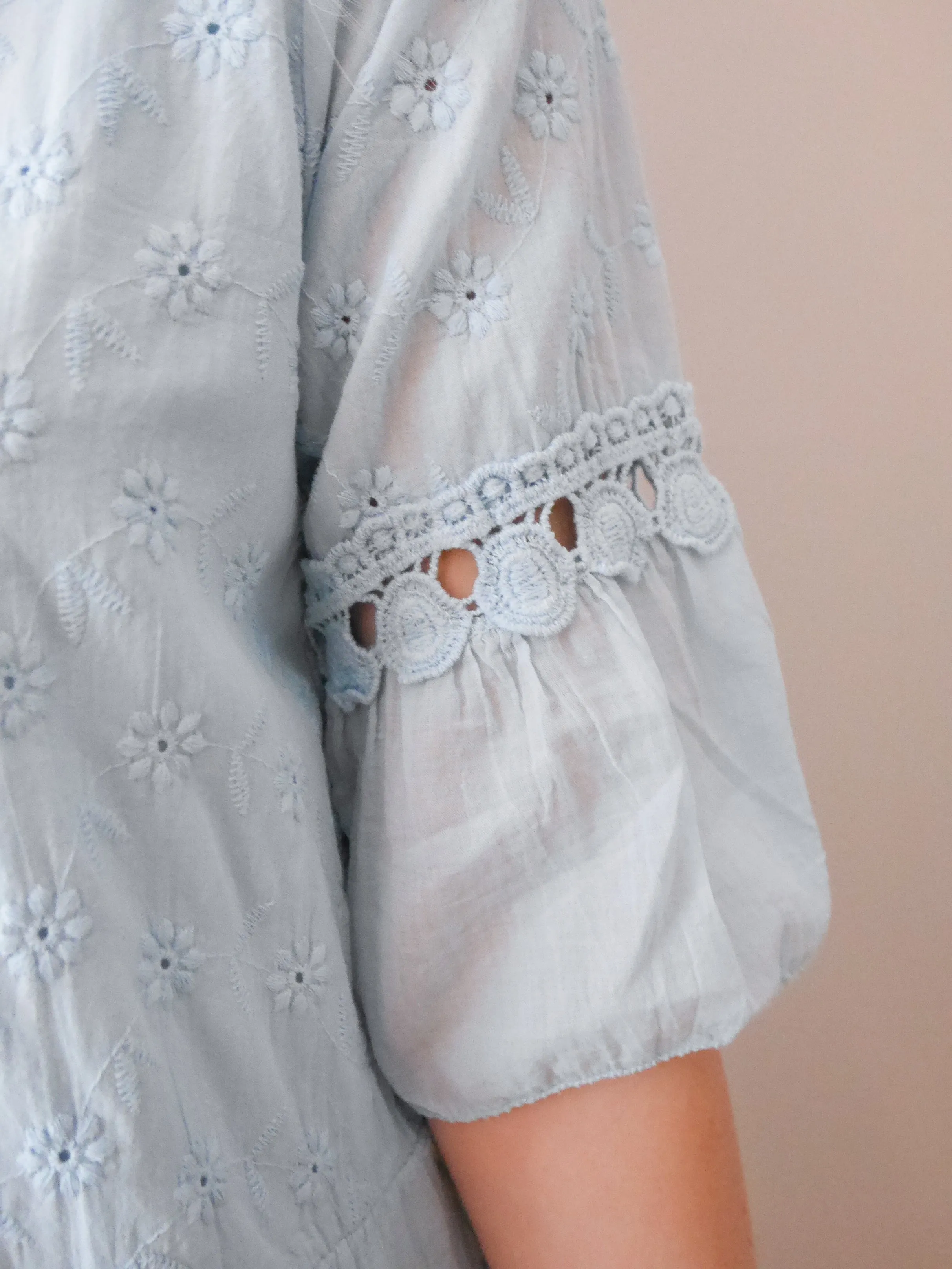 Evie Dress Baby Blue