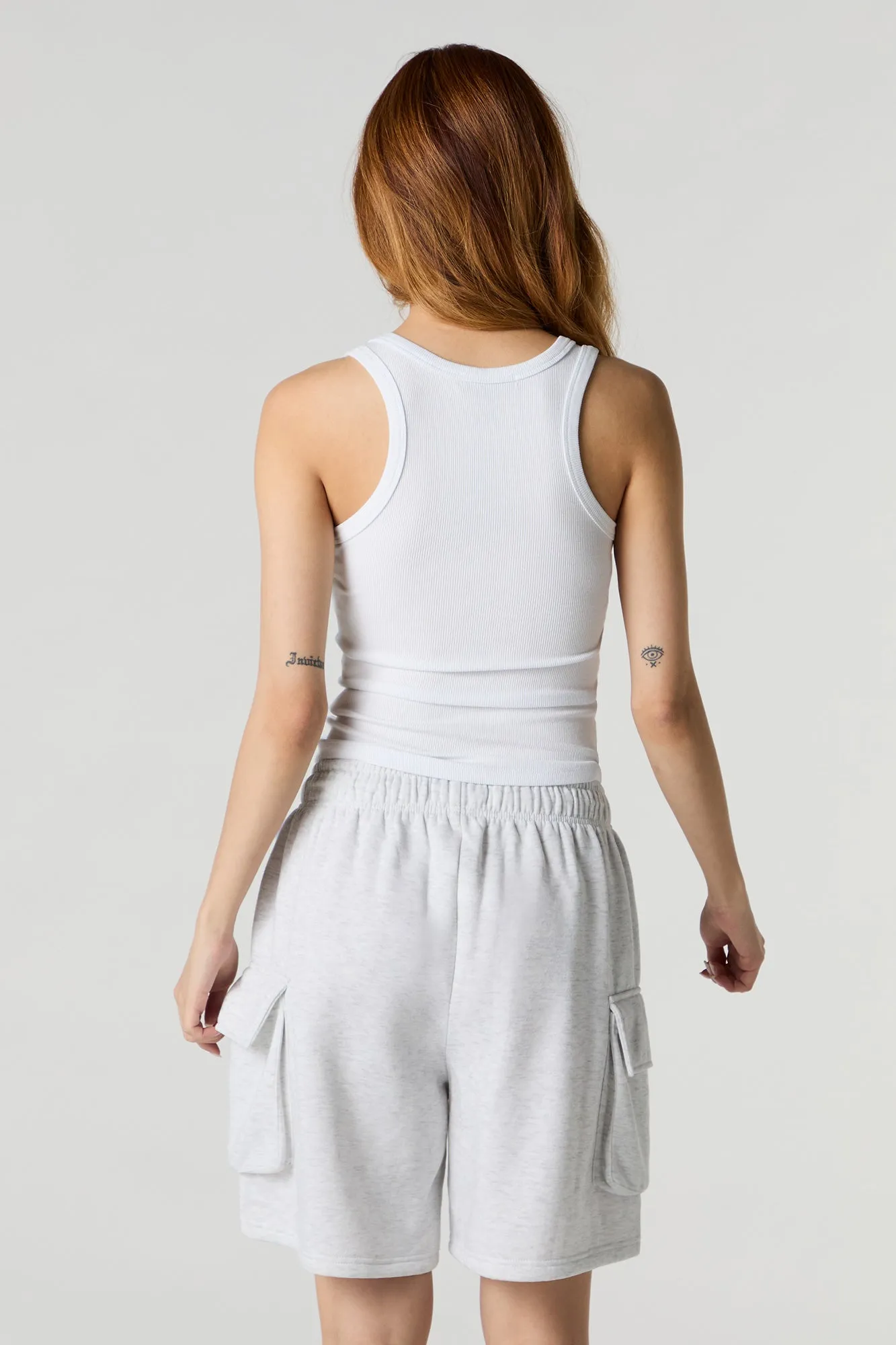 Fleece Cargo Boyfriend Short