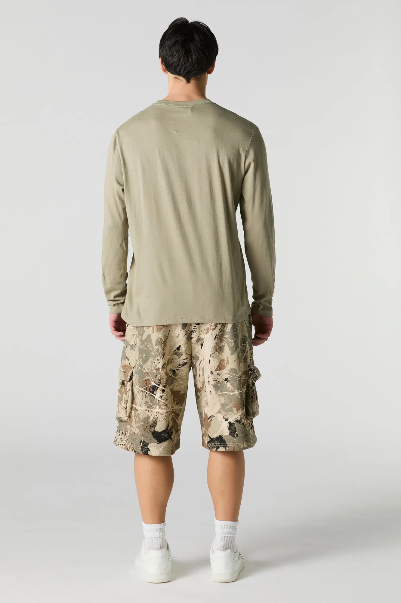 Fleece Cargo Jort