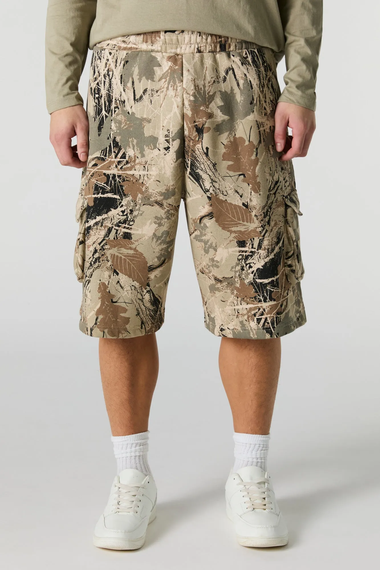 Fleece Cargo Jort