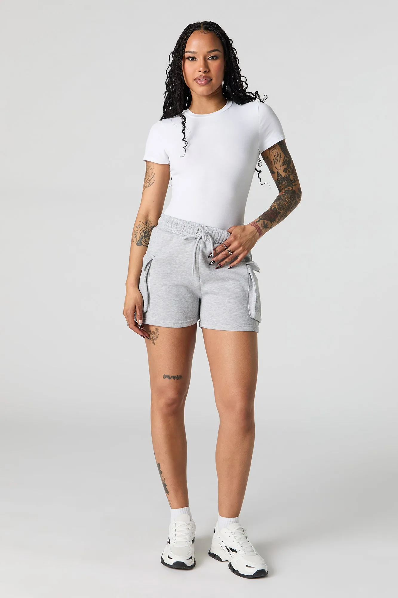 Fleece Cargo Short