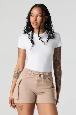 Fleece Cargo Short