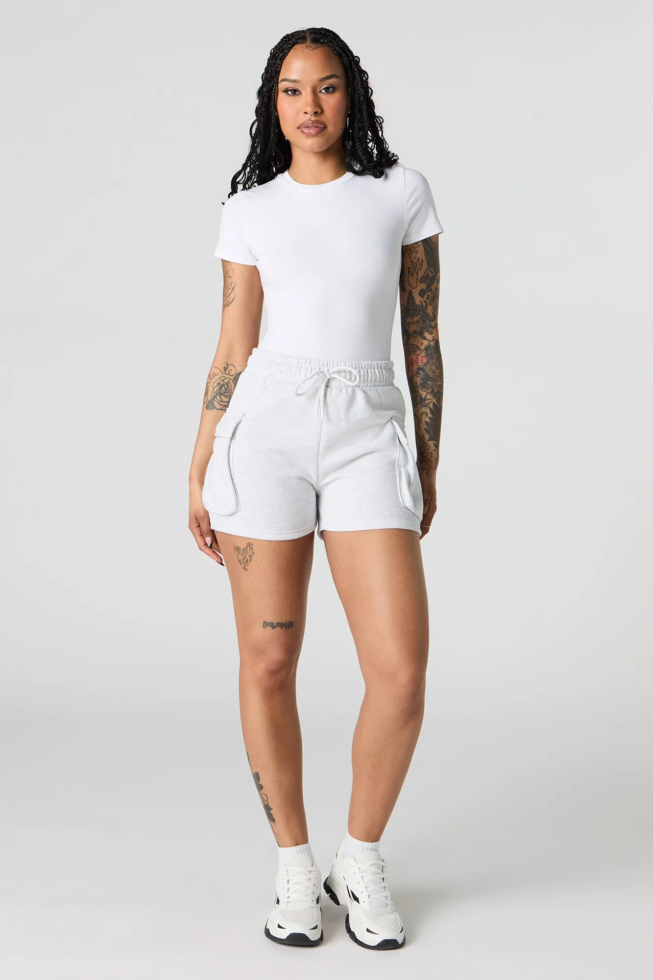 Fleece Cargo Short