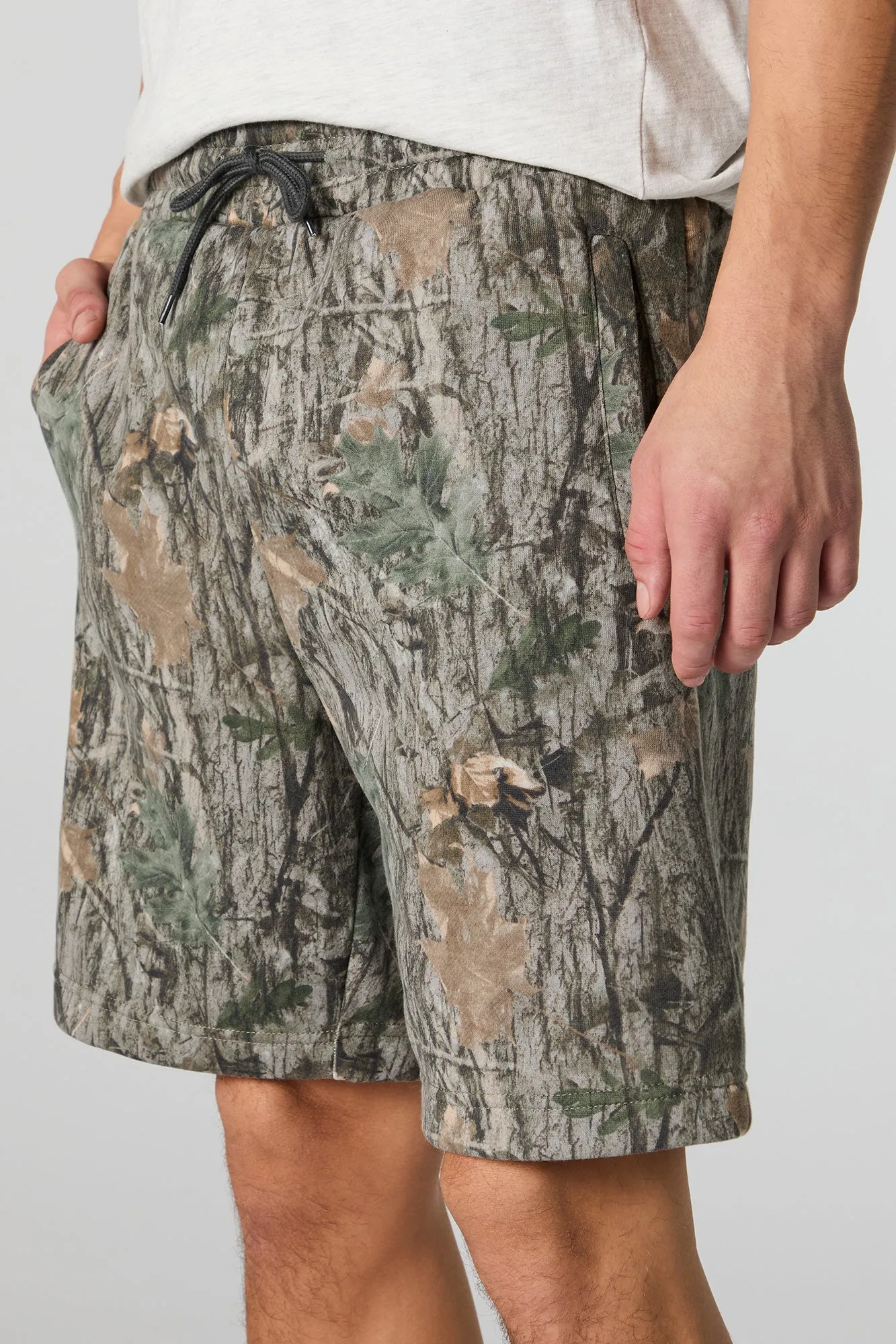 Fleece Drawstring Short