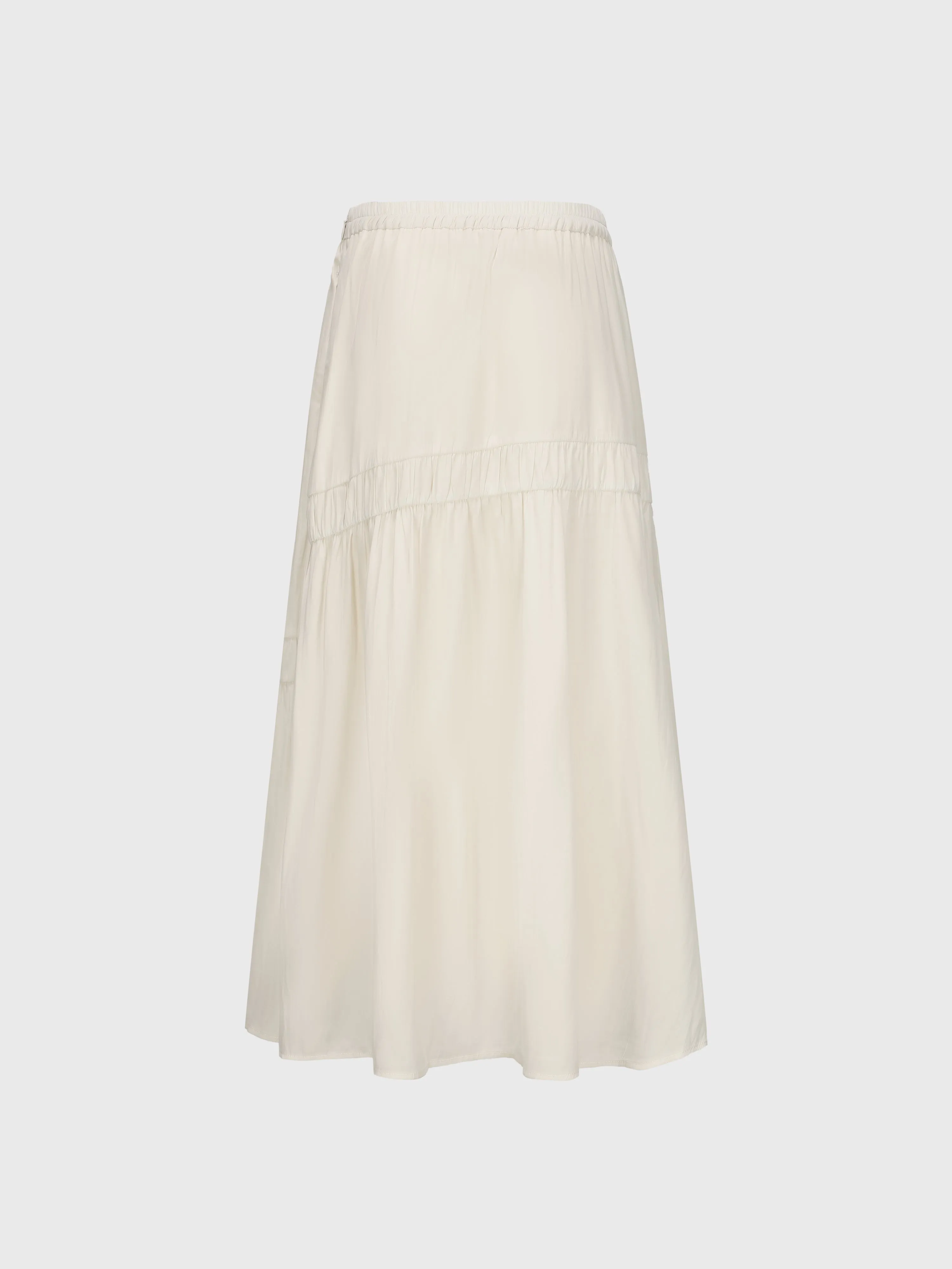 Flounce Maxi Skirt