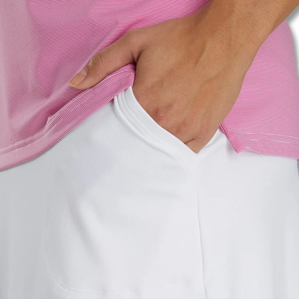 FootJoy Knit Golf Skort White - SS22 Women