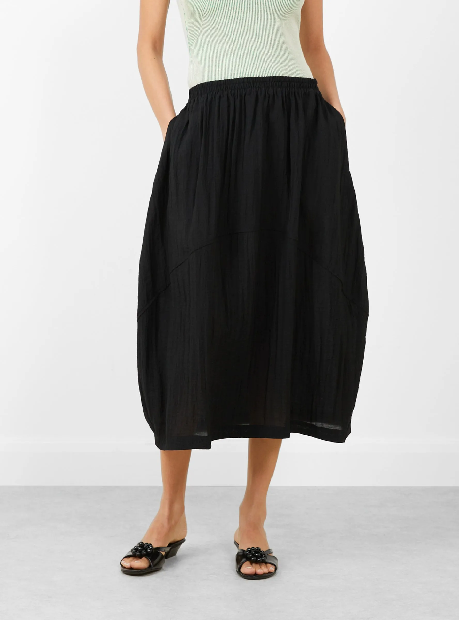 Frown Skirt Black