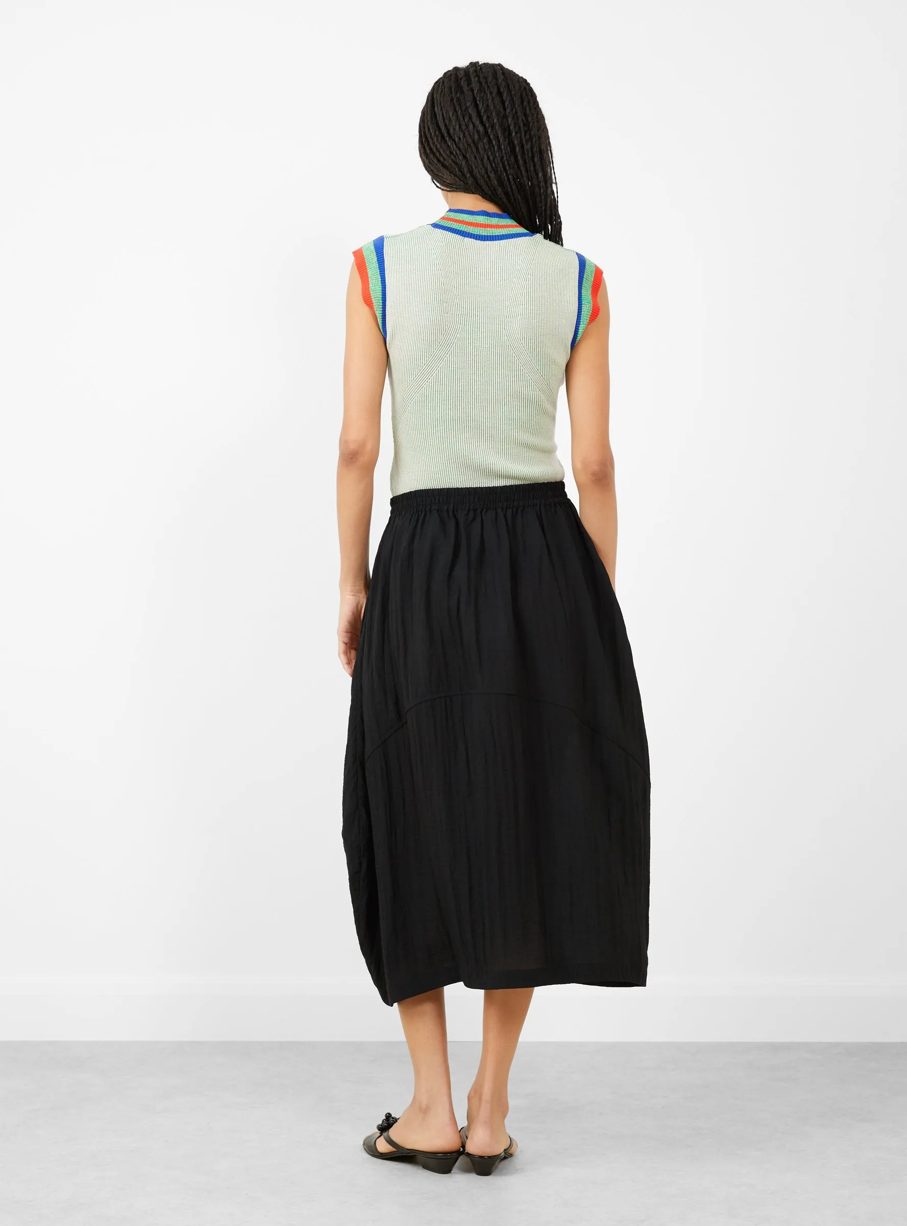 Frown Skirt Black