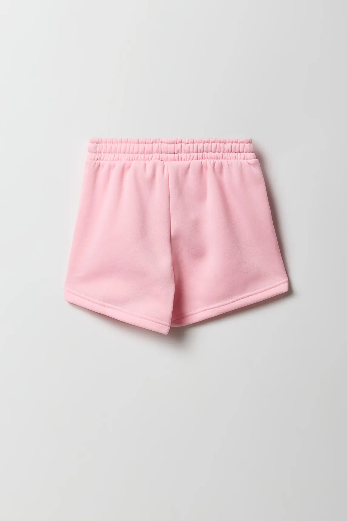 Girls Aero Embroidered Fleece Short