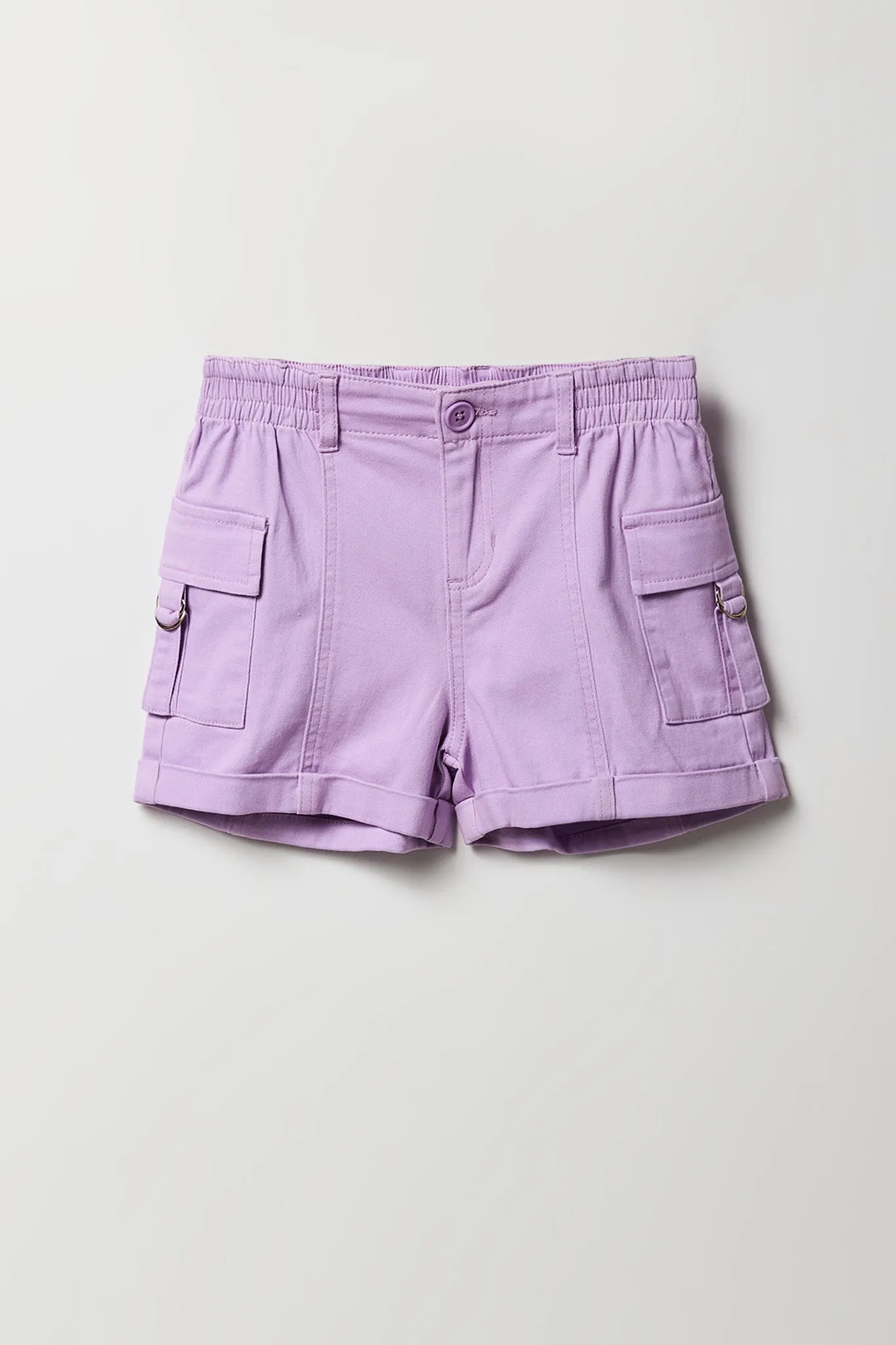 Girls D-Ring Cargo Short