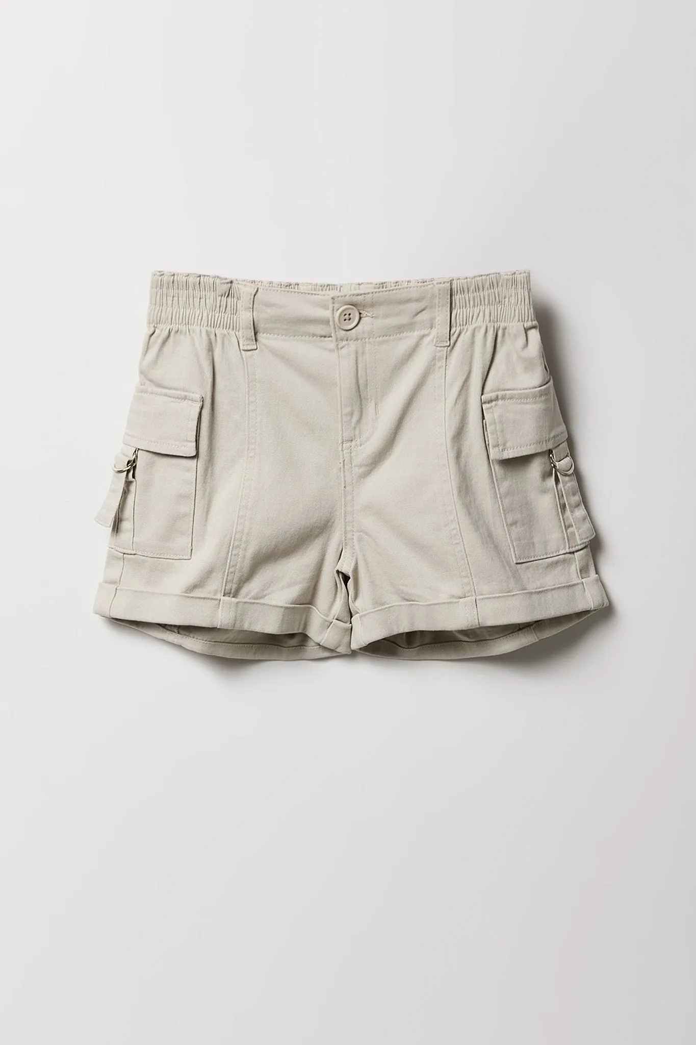 Girls D-Ring Cargo Short