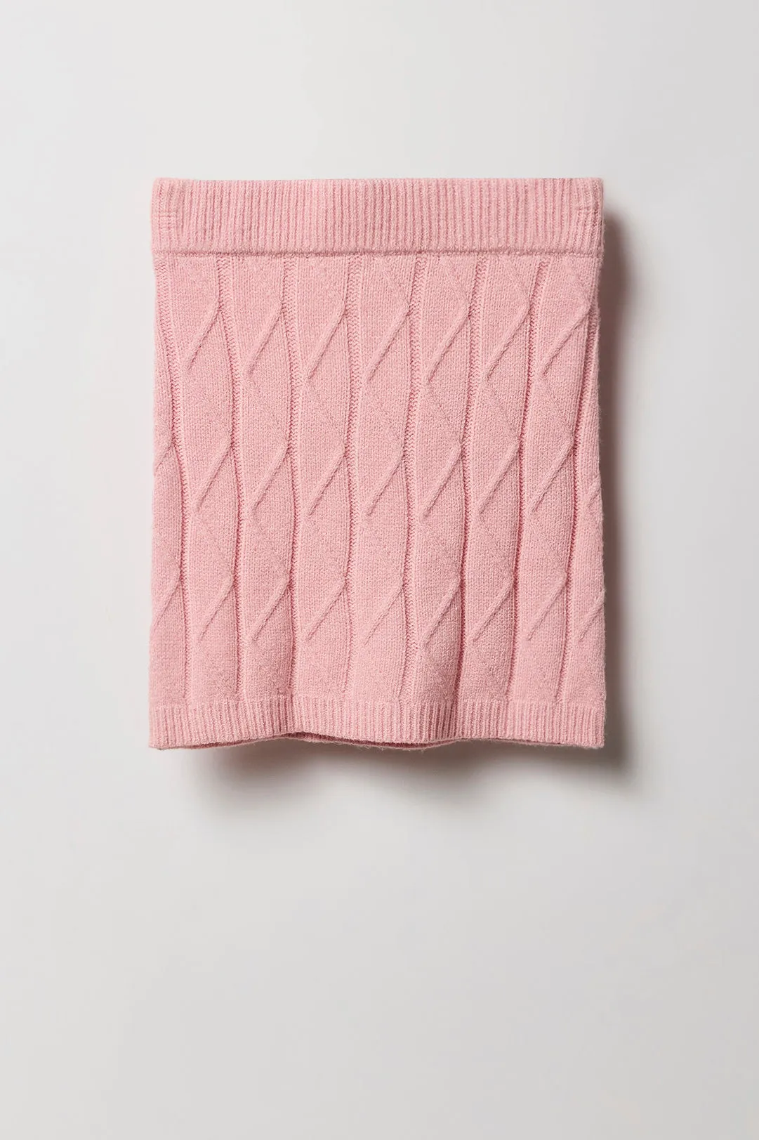 Girls Diamond Knit Skirt
