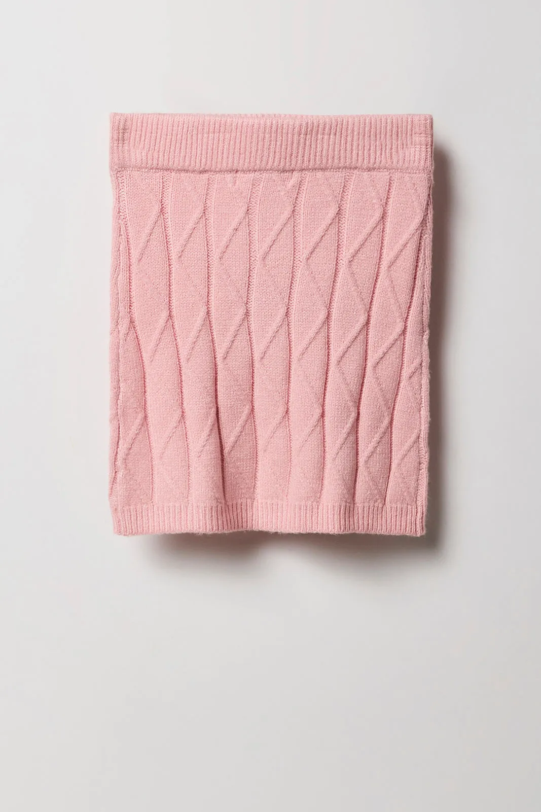 Girls Diamond Knit Skirt