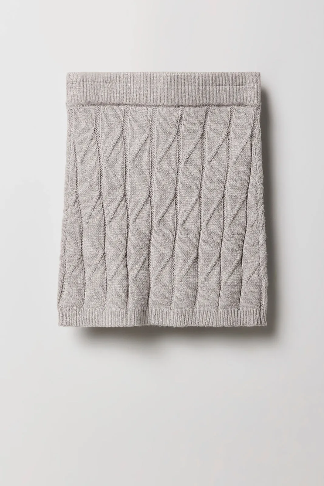 Girls Diamond Knit Skirt