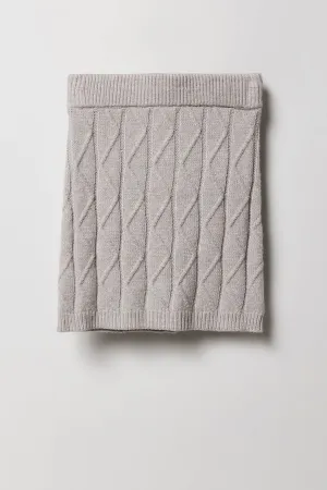 Girls Diamond Knit Skirt