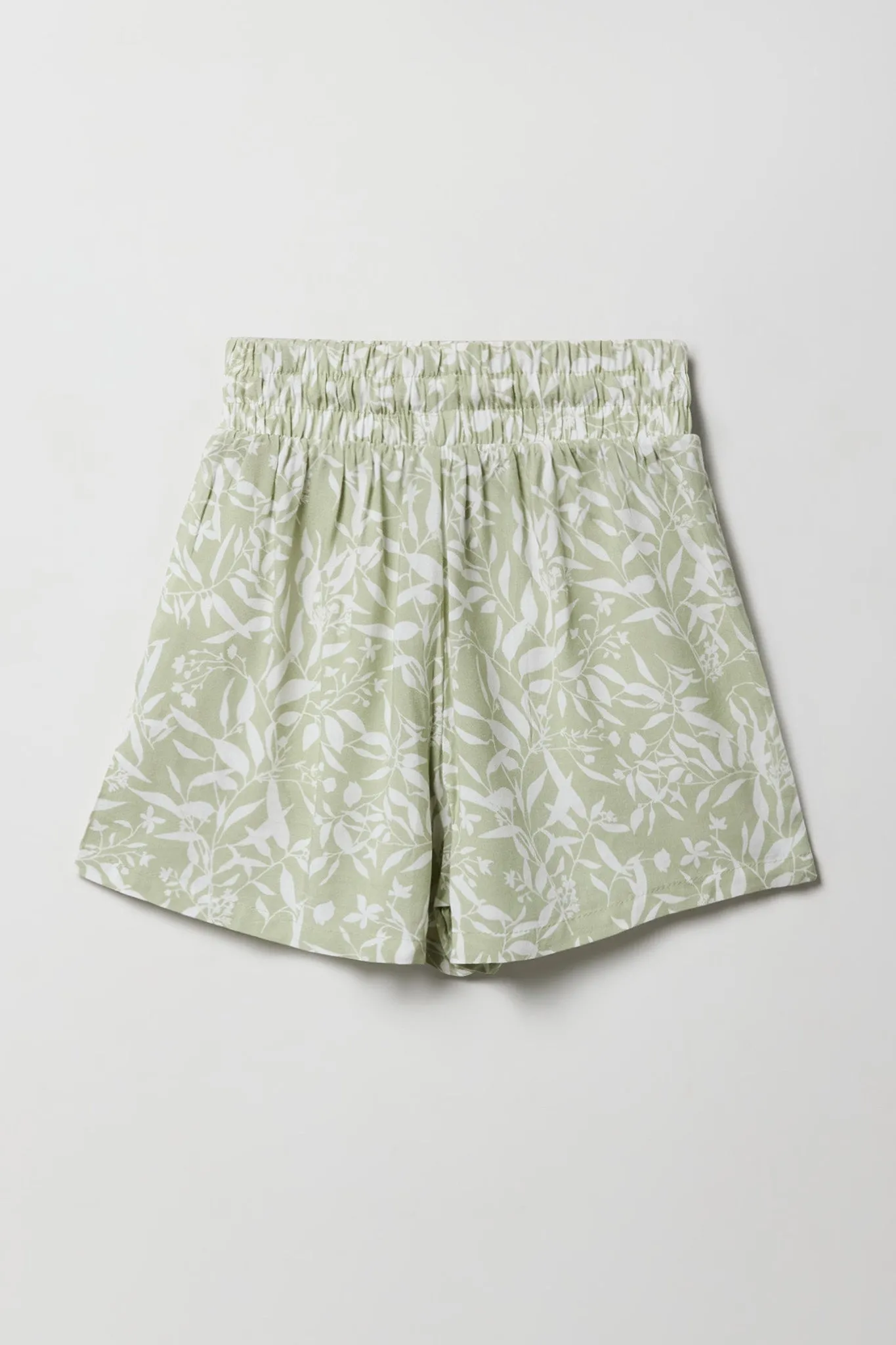 Girls Drawstring Flowy Short