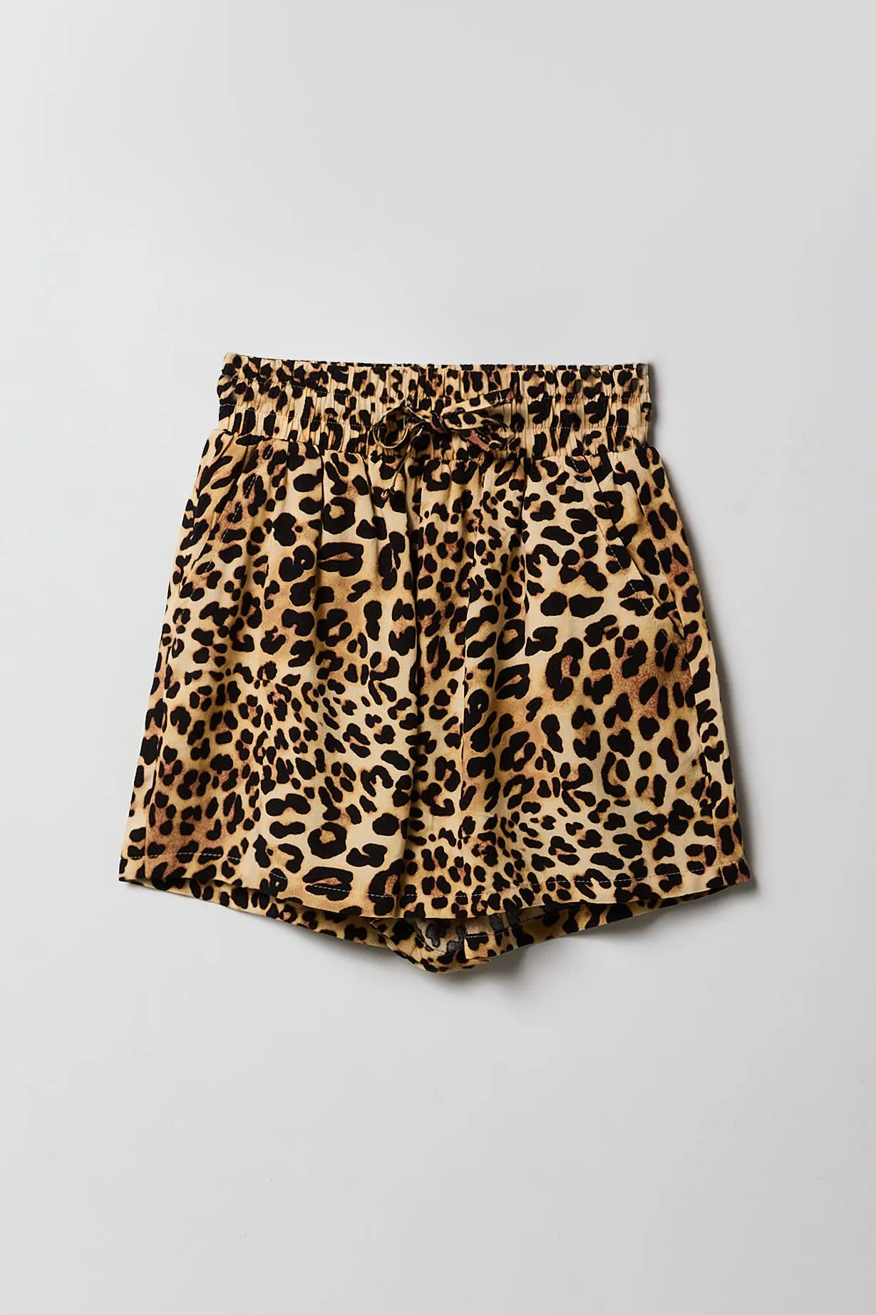 Girls Drawstring Flowy Short
