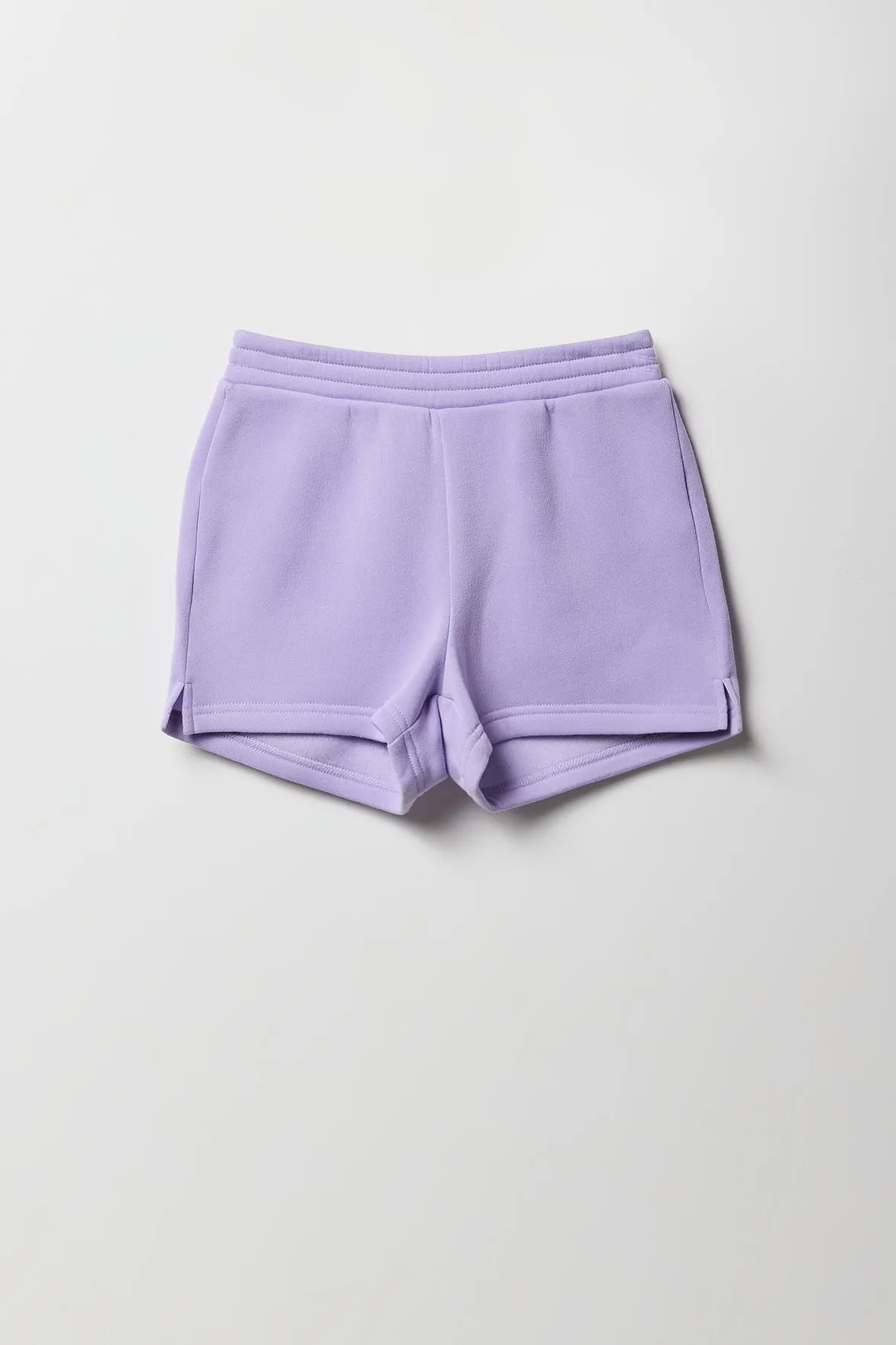 Girls Fleece Sweatshirt & Short 2 Piece Set