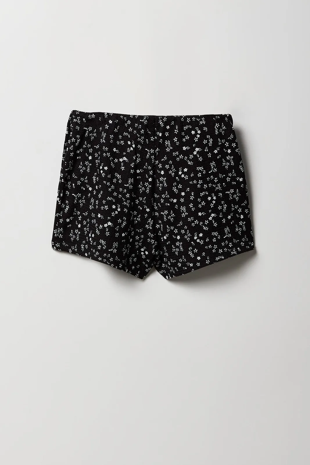 Girls Floral Textured Tank & Skort 2 Piece Set