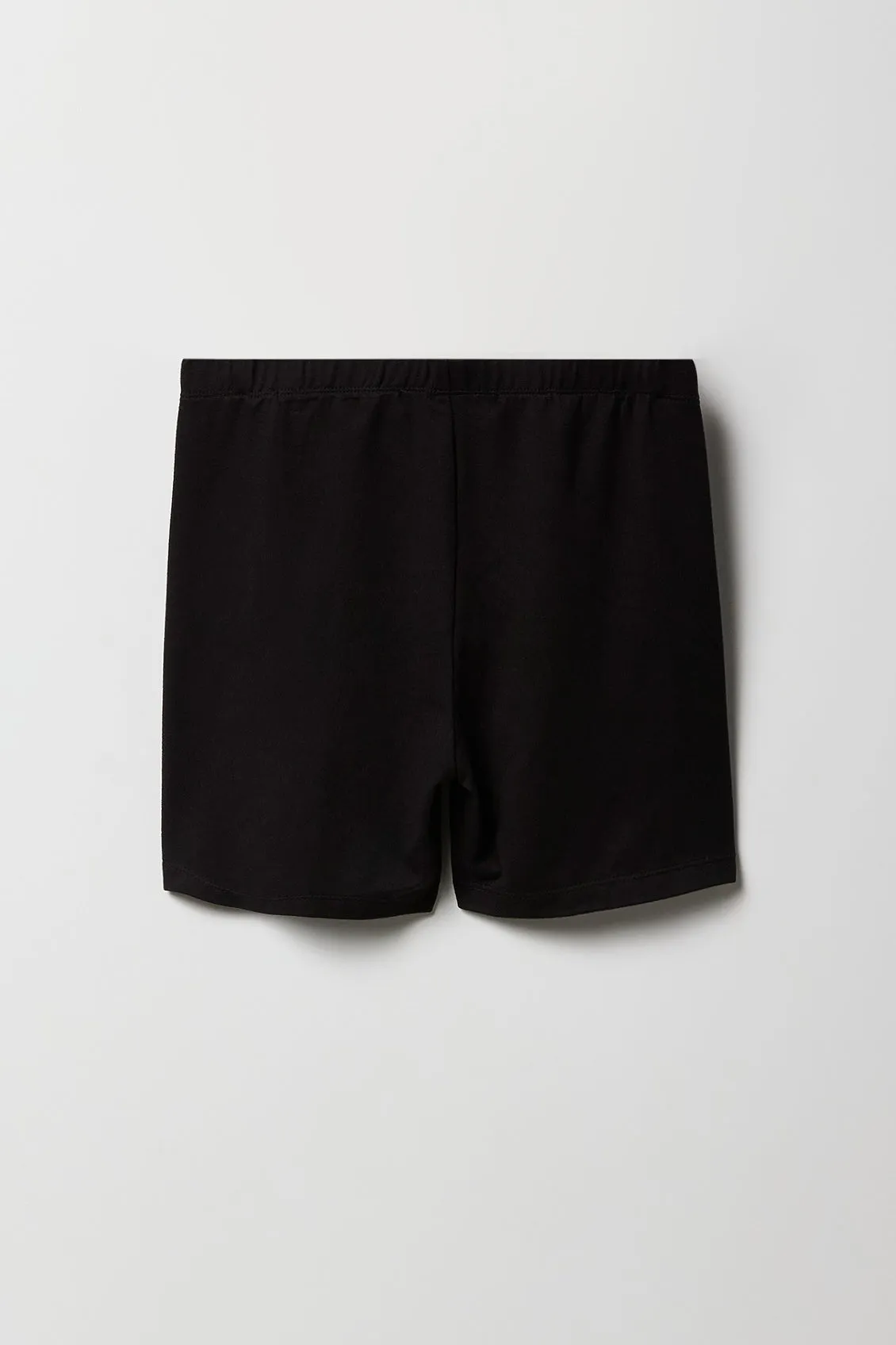 Girls Solid & Printed Shortie (2 Pack)