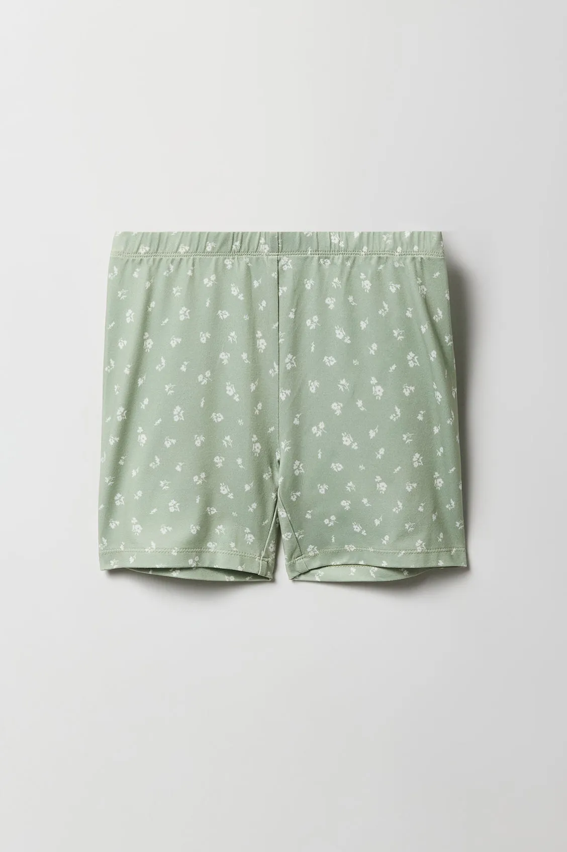 Girls Solid & Printed Shortie (2 Pack)