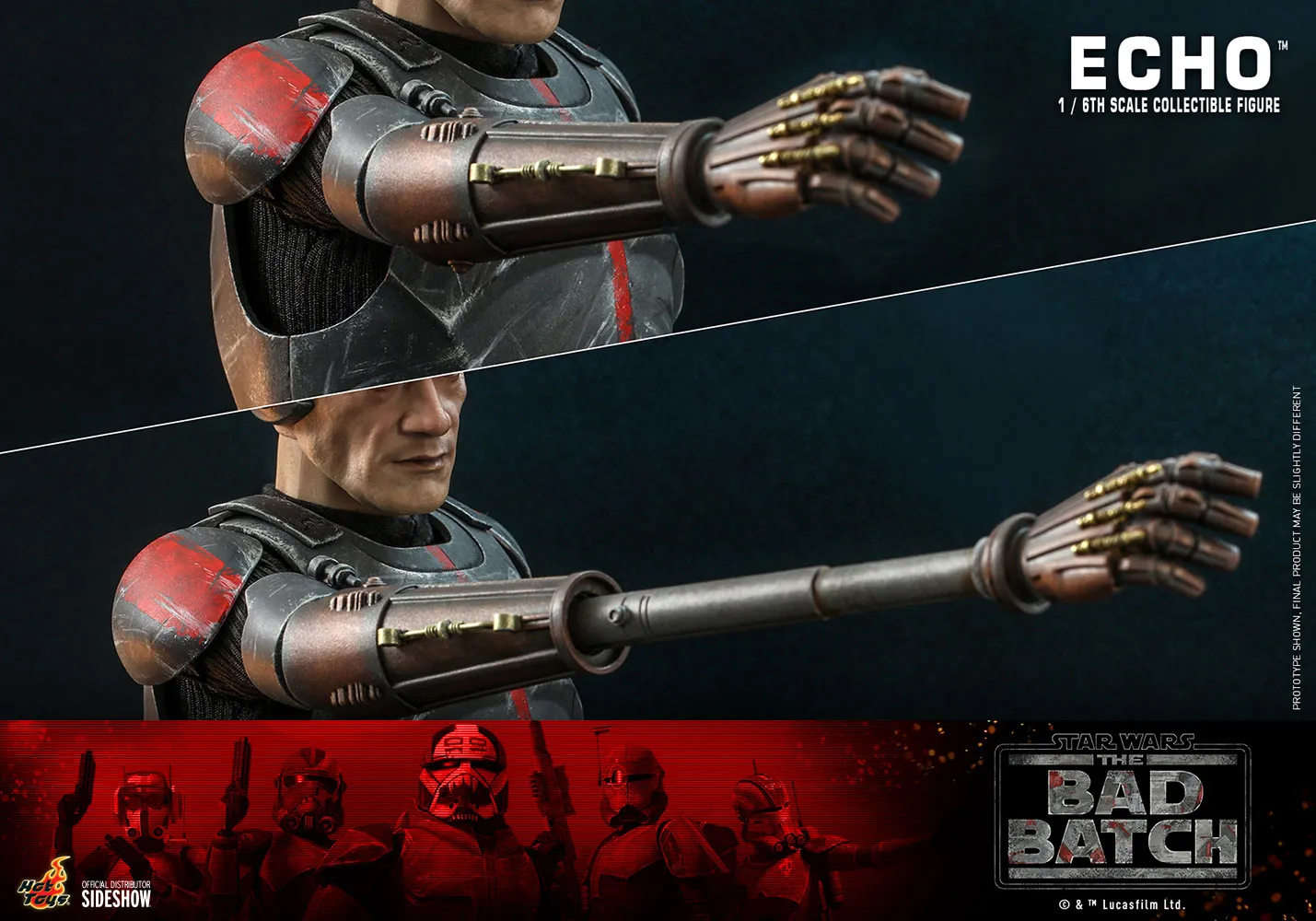 Hot Toys - Echo Sixth Scale Figure (Star Wars: The Bad Batch)