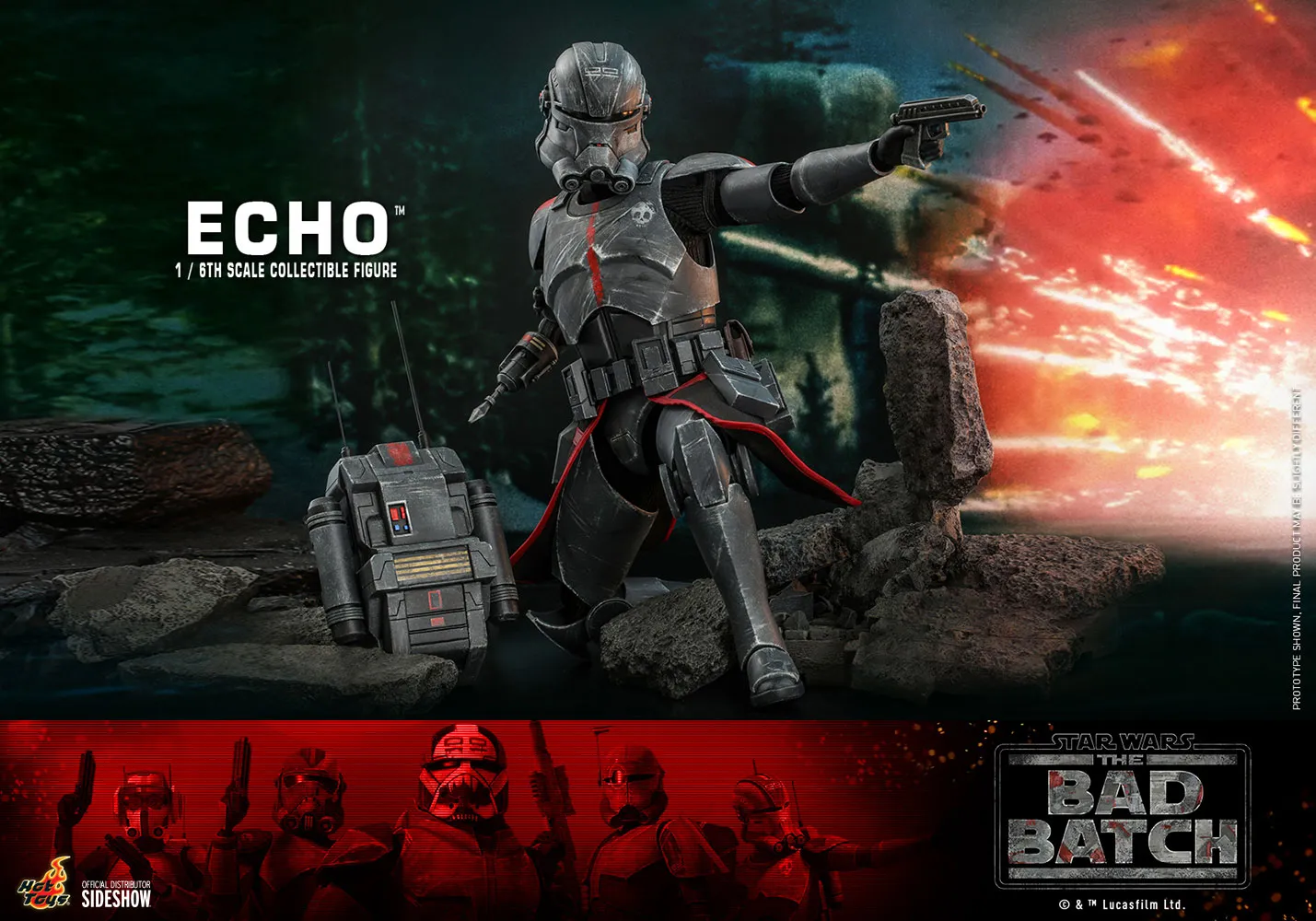 Hot Toys - Echo Sixth Scale Figure (Star Wars: The Bad Batch)